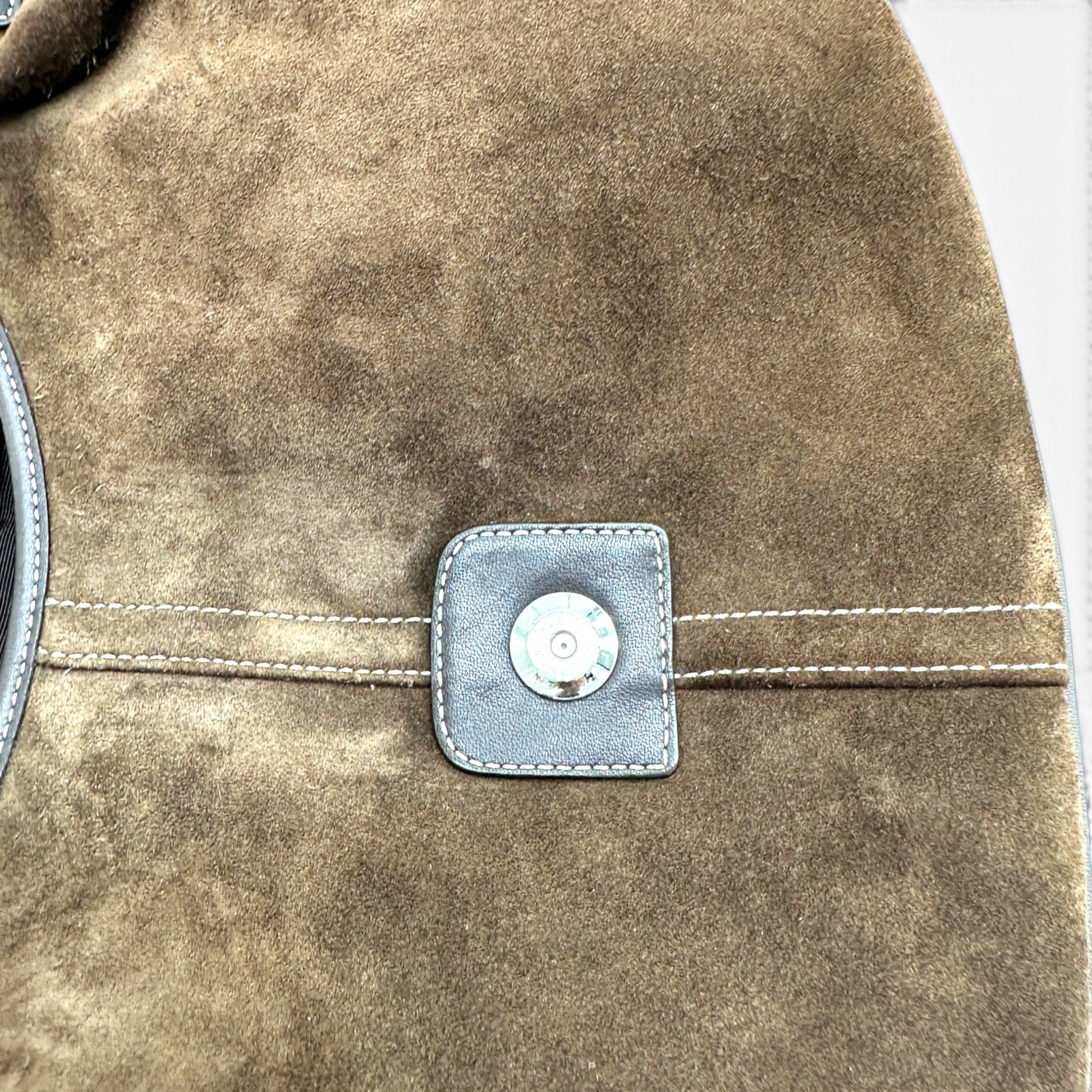 Vintage Coach 7559 Suede Soho Crescent Shoulder Bag - Thanks it's Vintage