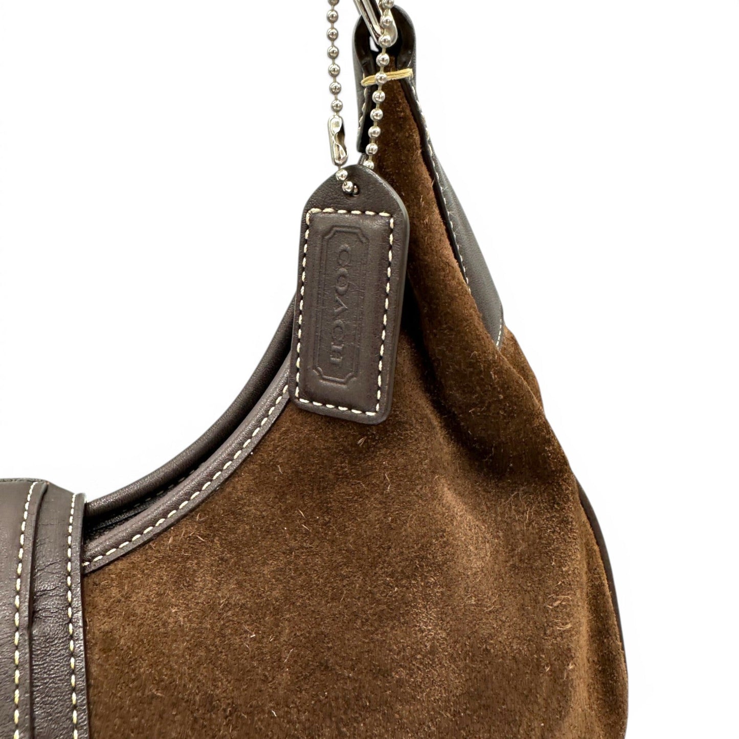 Vintage Coach 7559 Suede Soho Crescent Shoulder Bag - Thanks it's Vintage