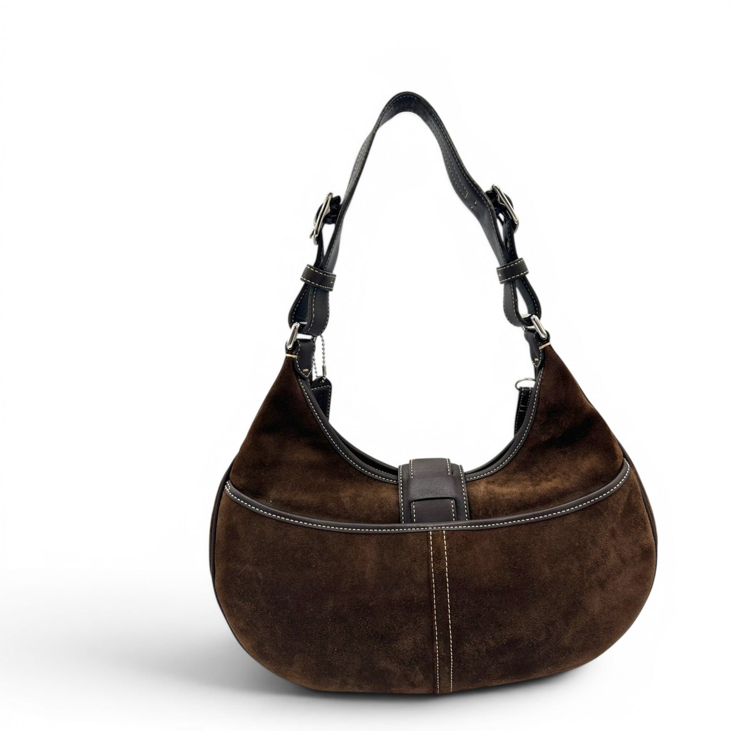 Vintage Coach 7559 Suede Soho Crescent Shoulder Bag - Thanks it's Vintage