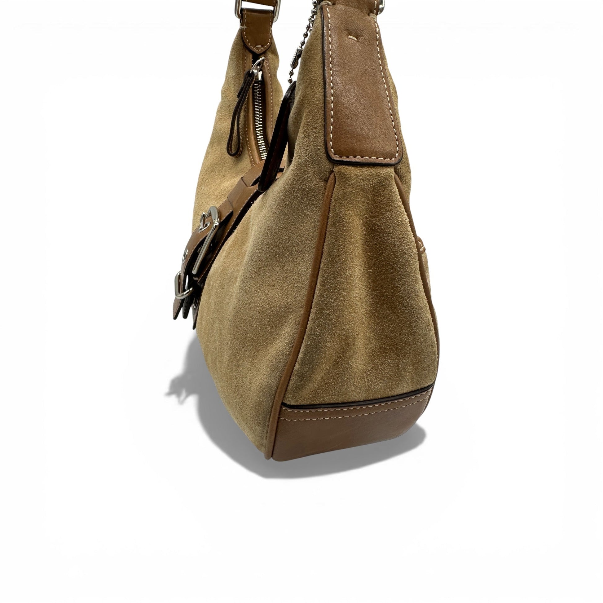 Vintage Coach 7559 Suede Soho Crescent Shoulder Bag - Thanks it's Vintage