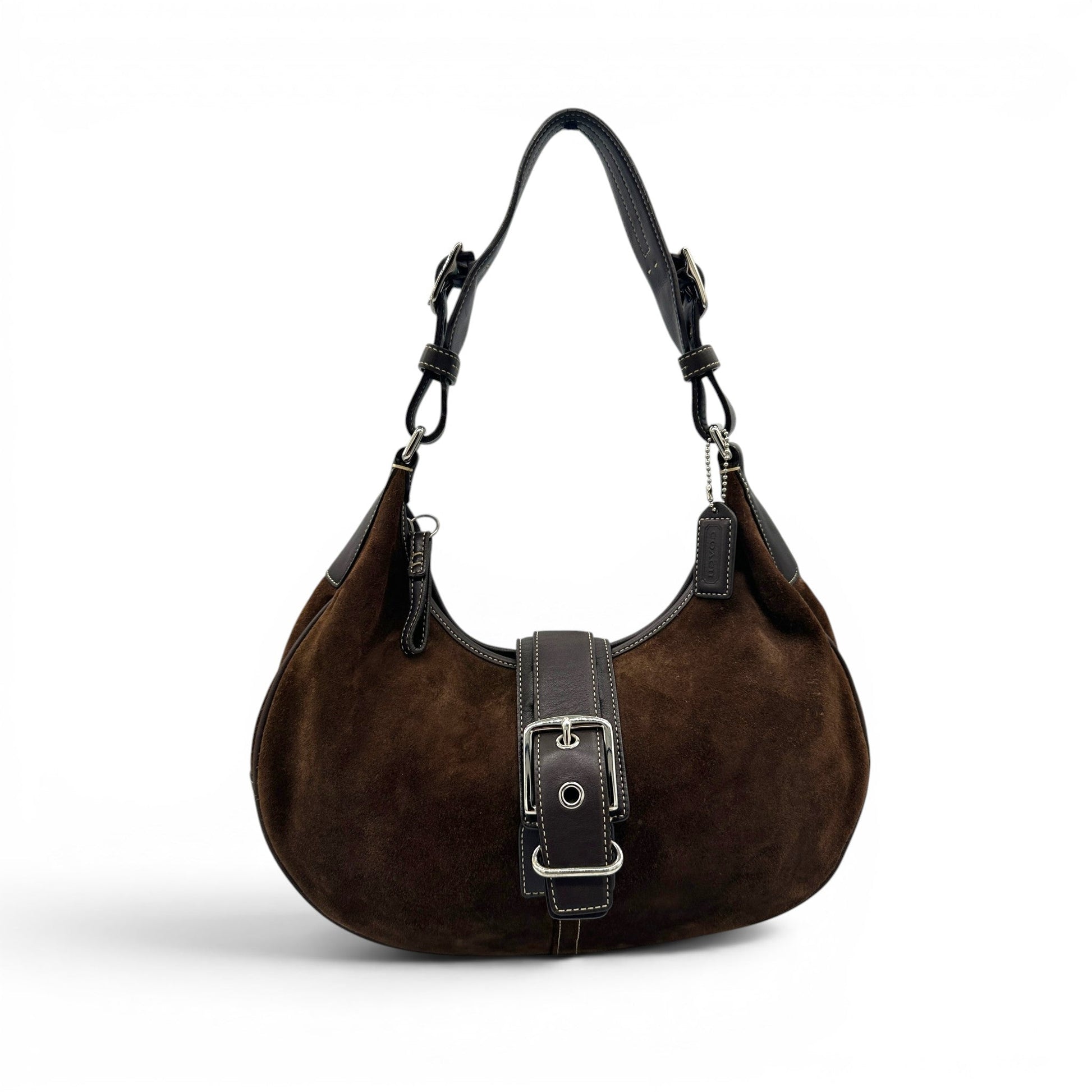 Vintage Coach 7559 Suede Soho Crescent Shoulder Bag - Thanks it's Vintage