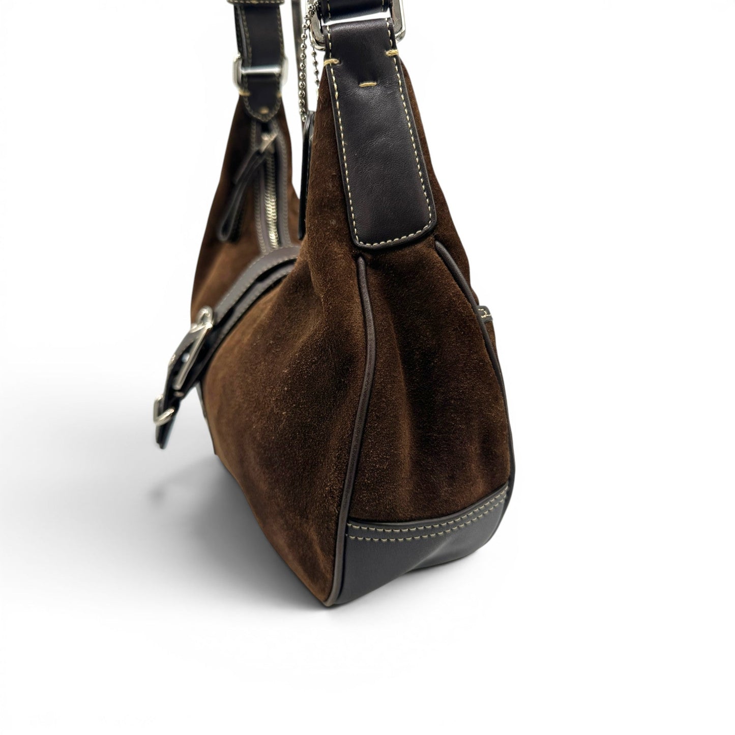 Vintage Coach 7559 Suede Soho Crescent Shoulder Bag - Thanks it's Vintage
