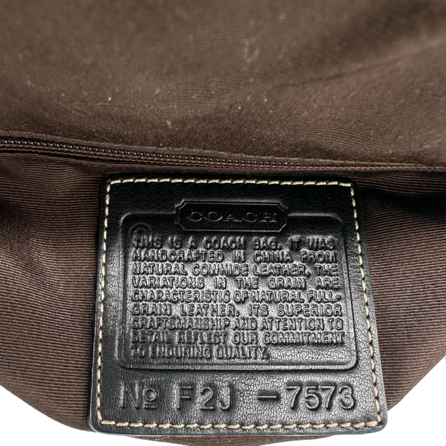 Vintage Coach 7573 Hamptons Demi Clip Shoulder Bag - Thanks it's Vintage