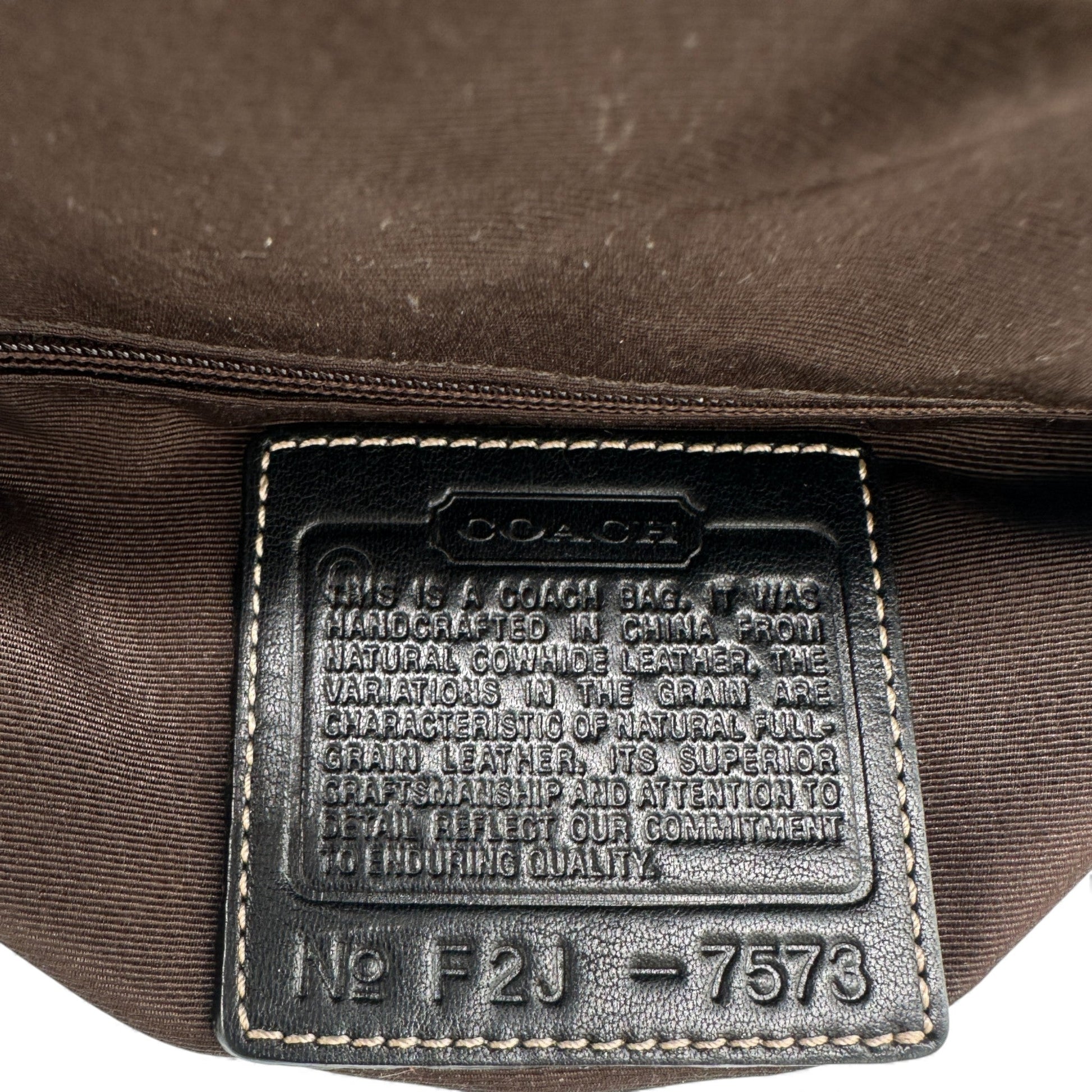 Vintage Coach 7573 Hamptons Demi Clip Shoulder Bag - Thanks it's Vintage