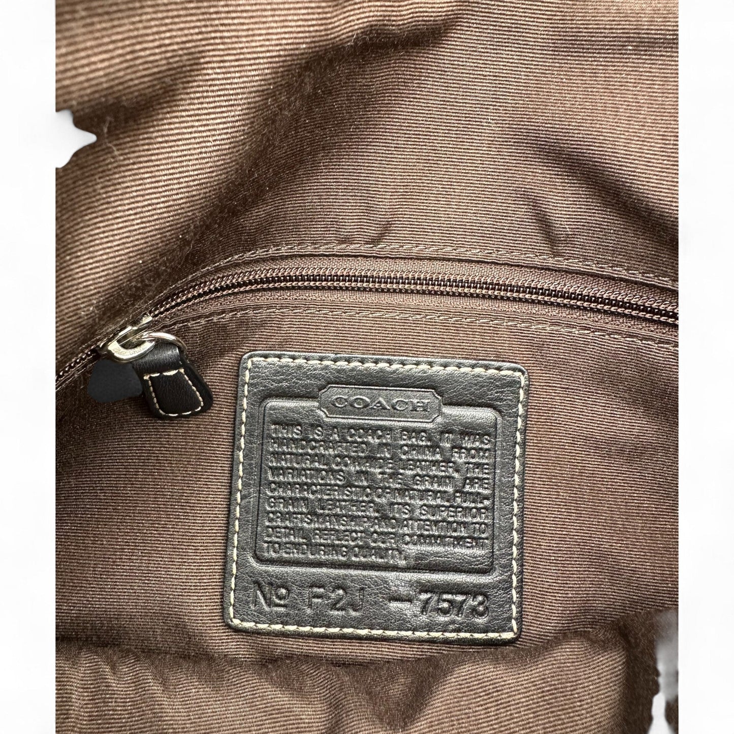 Vintage Coach 7573 Hamptons Demi Clip Shoulder Bag - Thanks it's Vintage