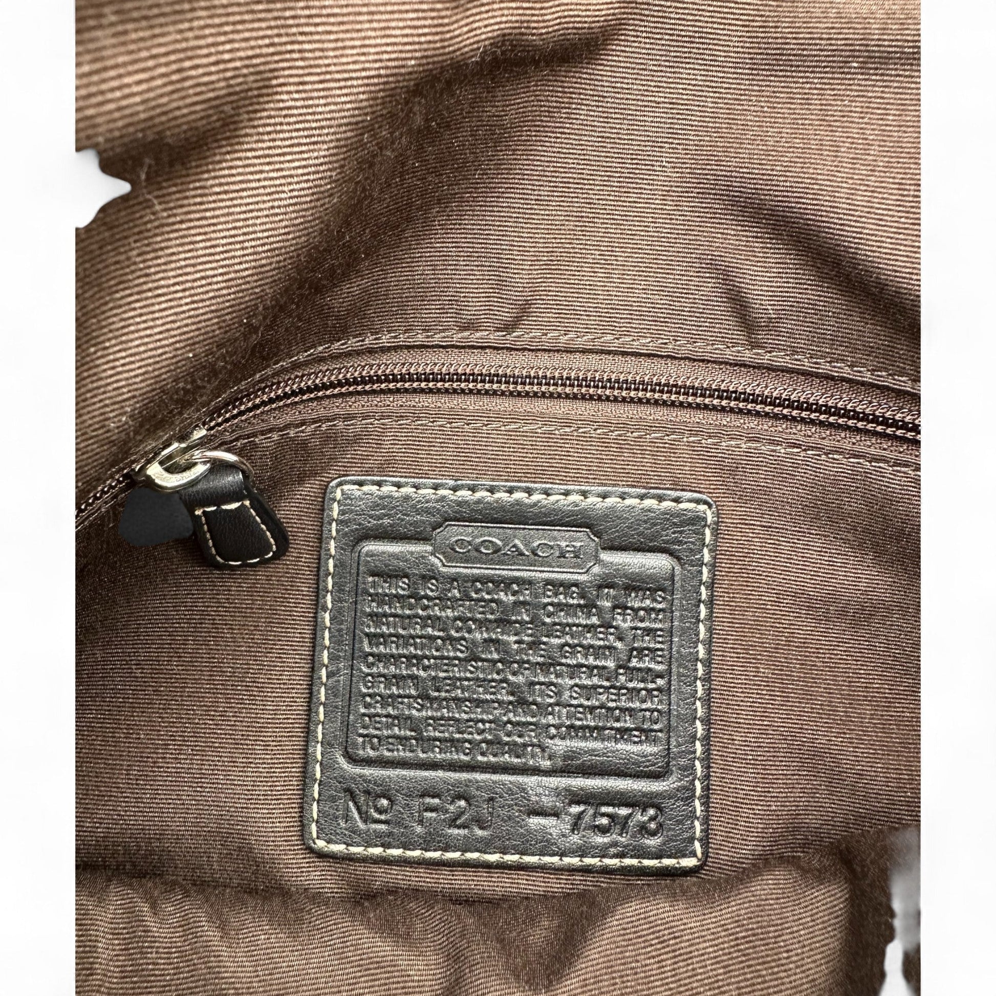 Vintage Coach 7573 Hamptons Demi Clip Shoulder Bag - Thanks it's Vintage