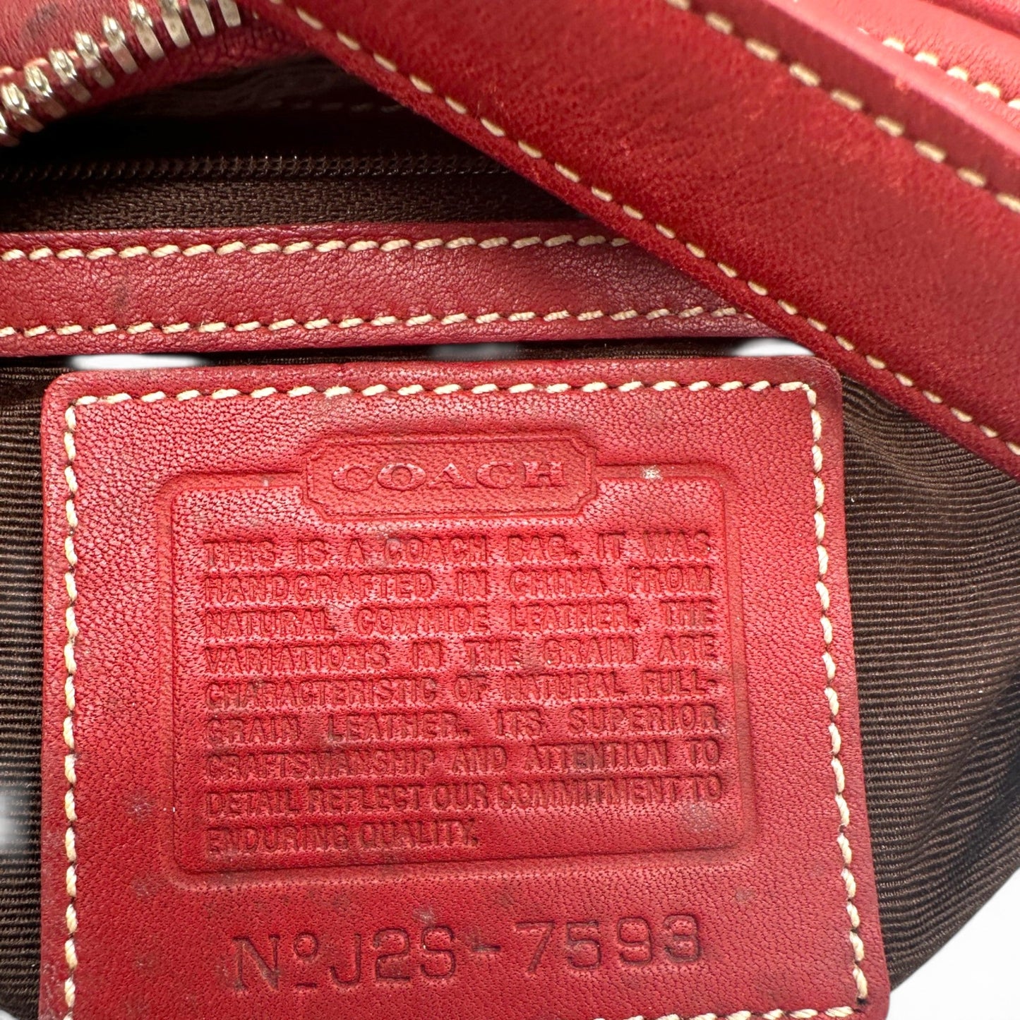Vintage Coach 7593 Crescent Shoulder Bag - Thanks it's Vintage