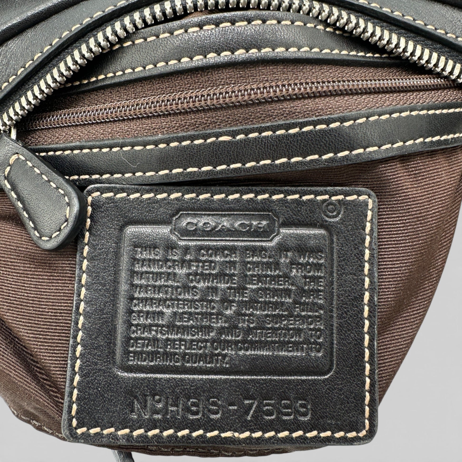 Vintage Coach 7593 Crescent Shoulder Bag - Thanks it's Vintage