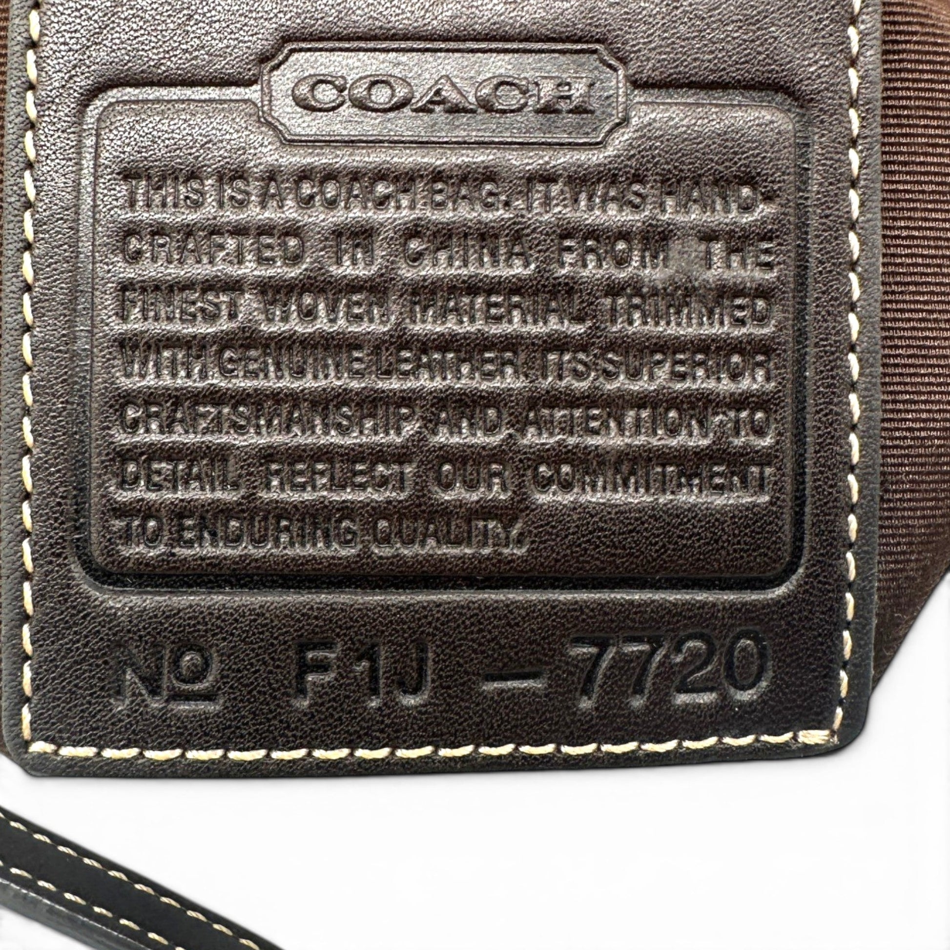 Vintage Coach 7720 Demi Shoulder Bag - Thanks it's Vintage