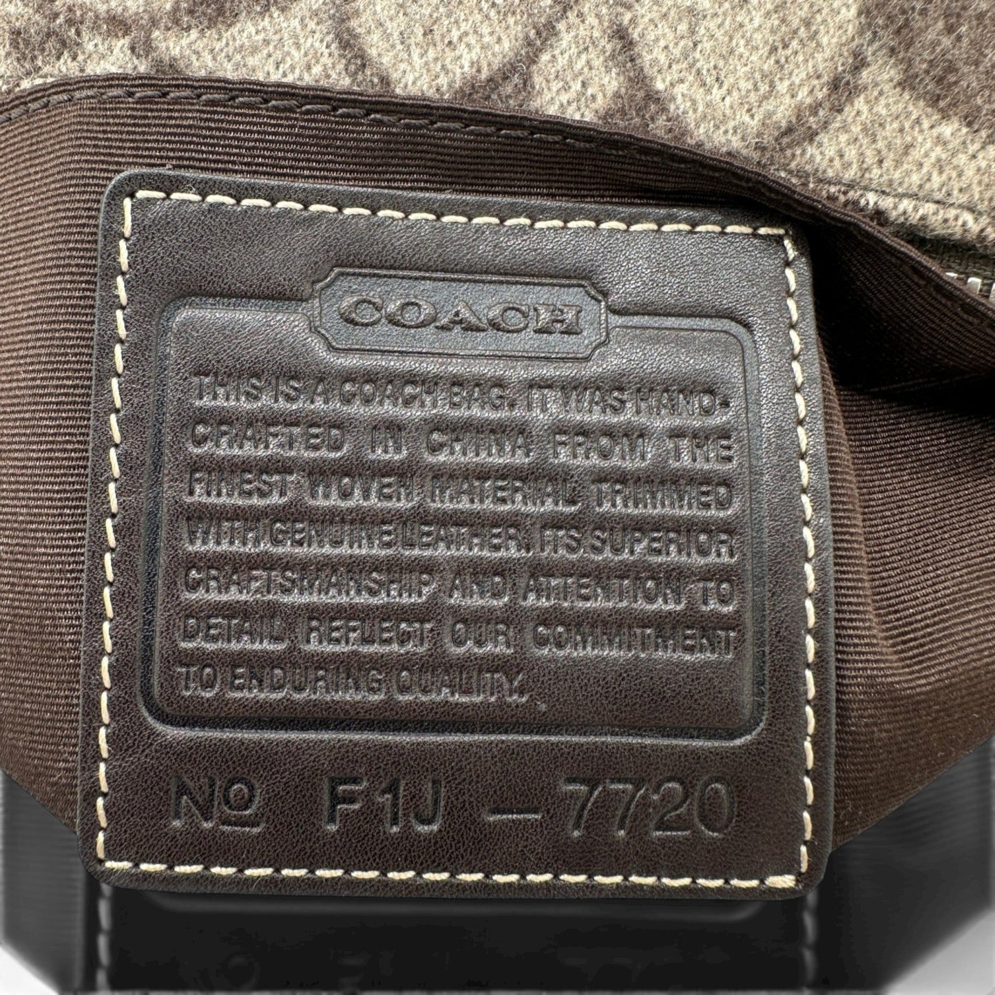 Vintage Coach 7720 Demi Shoulder Bag - Thanks it's Vintage