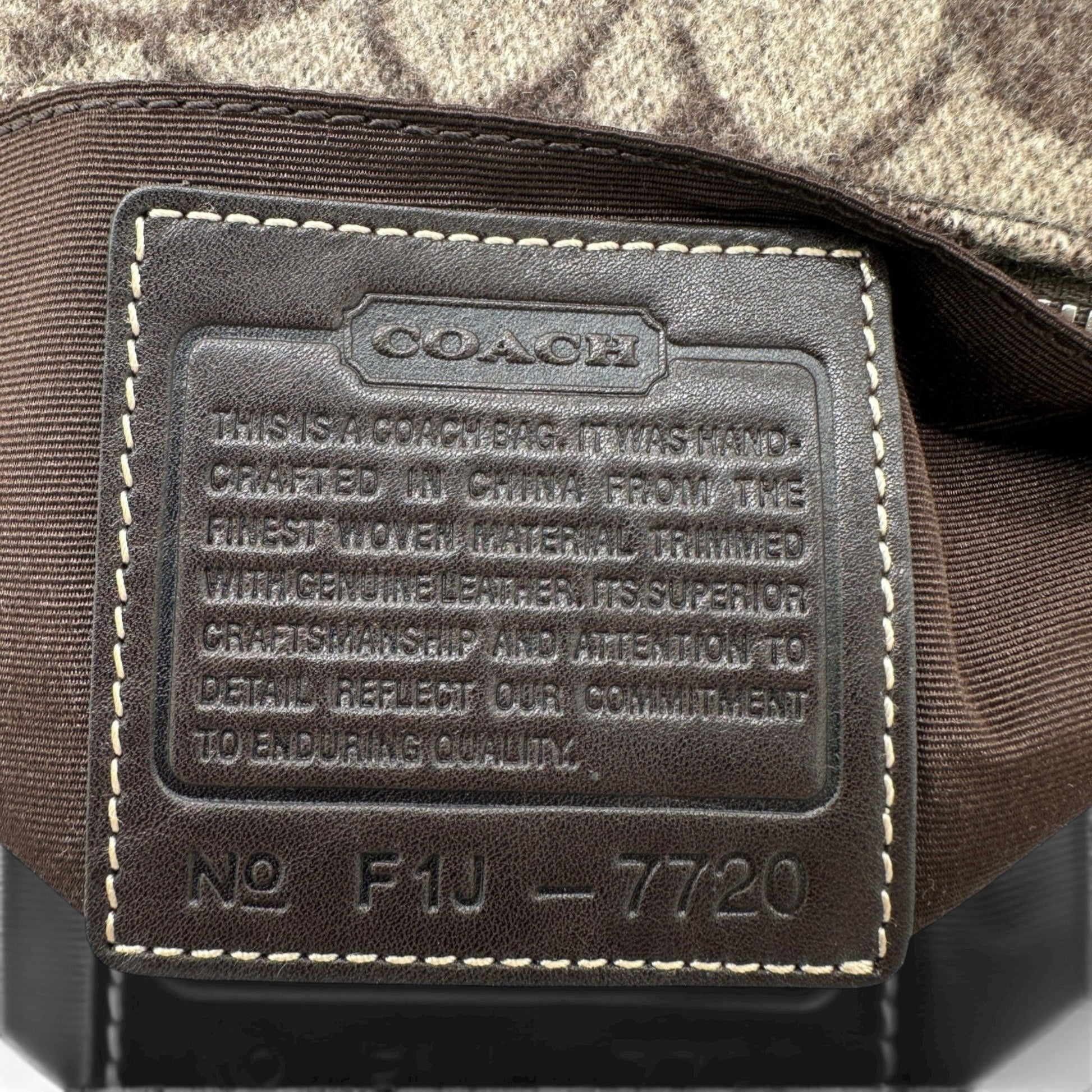 Vintage Coach 7720 Demi Shoulder Bag - Thanks it's Vintage