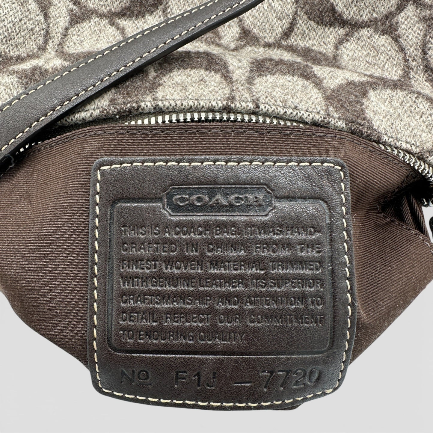 Vintage Coach 7720 Demi Shoulder Bag - Thanks it's Vintage
