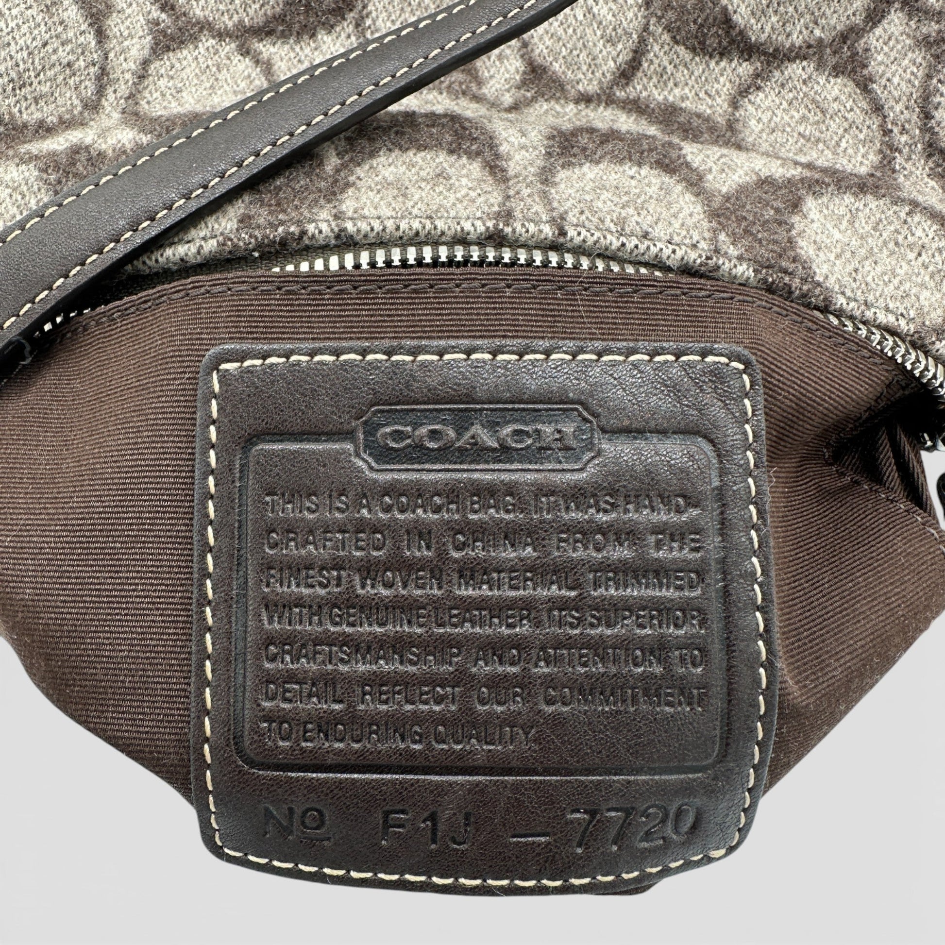 Vintage Coach 7720 Demi Shoulder Bag - Thanks it's Vintage