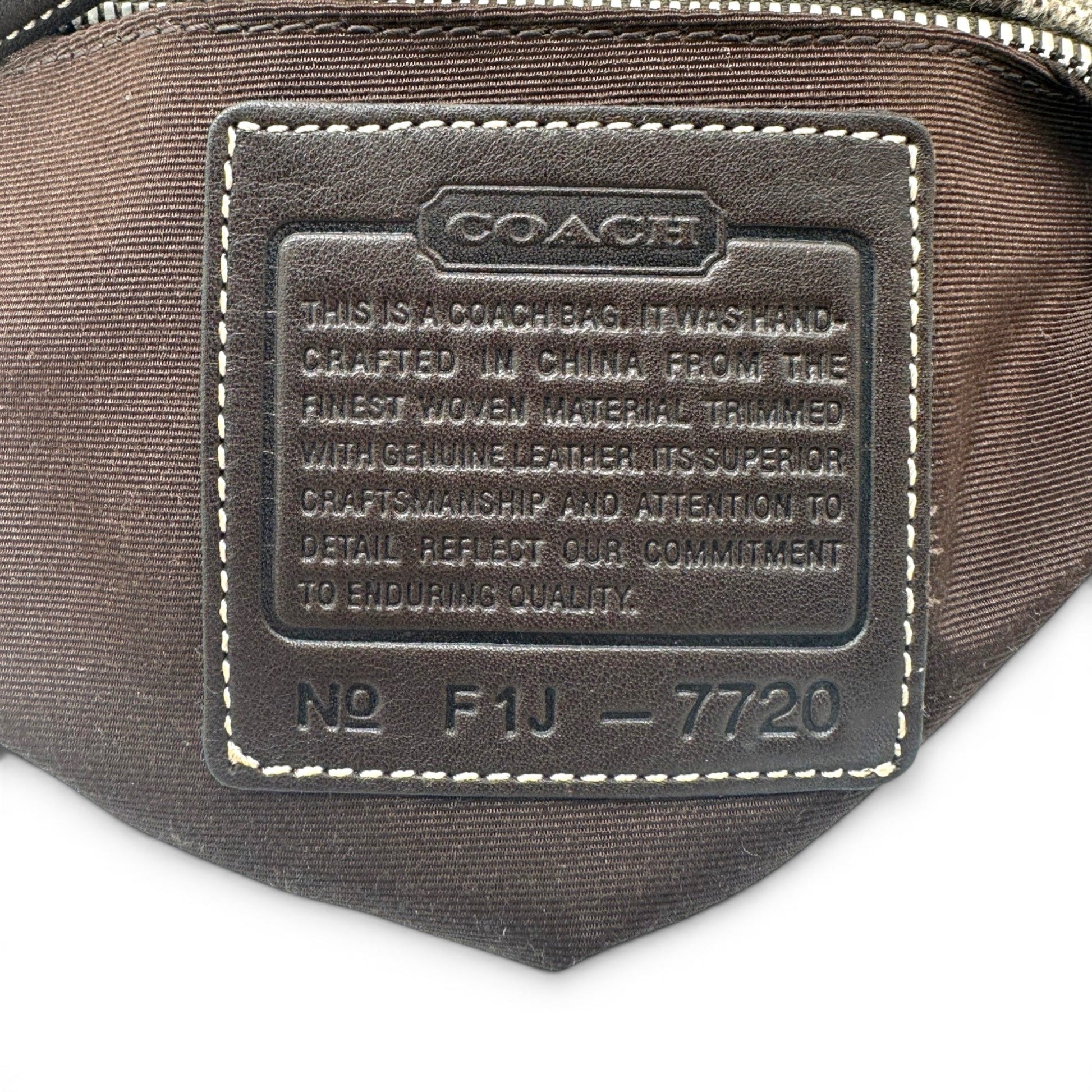 Vintage Coach 7720 Demi Shoulder Bag - Thanks it's Vintage