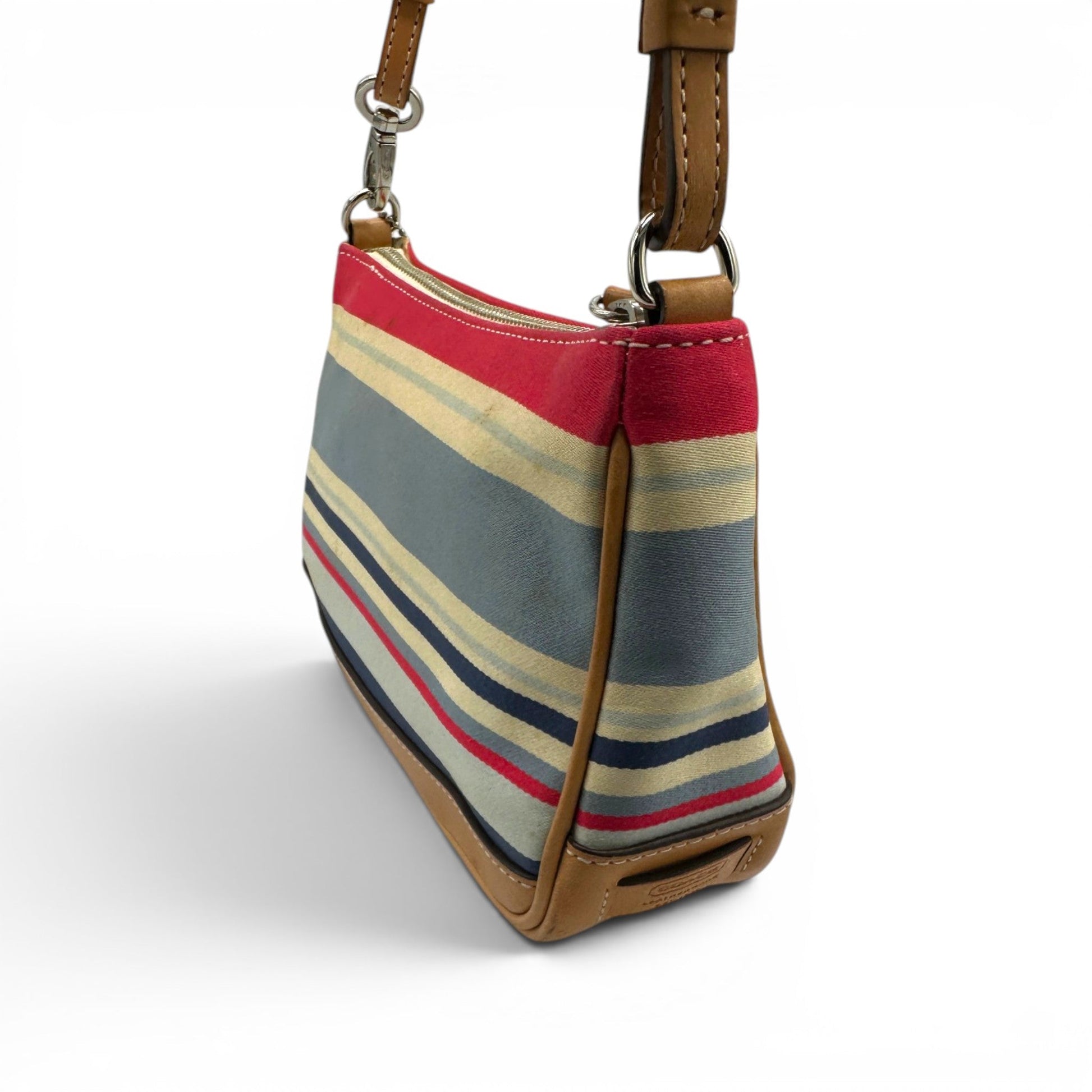 Vintage Coach 7749 Stripe Demi Mini Shoulder Bag - Thanks it's Vintage