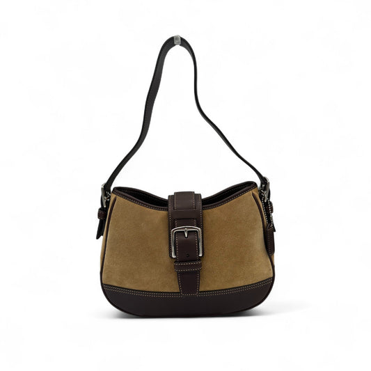 Vintage Coach 7859 Soho Buckle Suede Shoulder Bag - Thanks it's Vintage