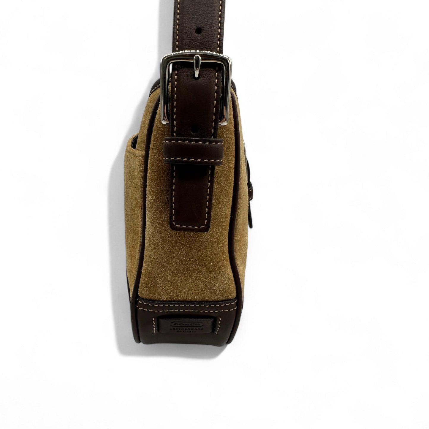 Vintage Coach 7859 Soho Buckle Suede Shoulder Bag - Thanks it's Vintage