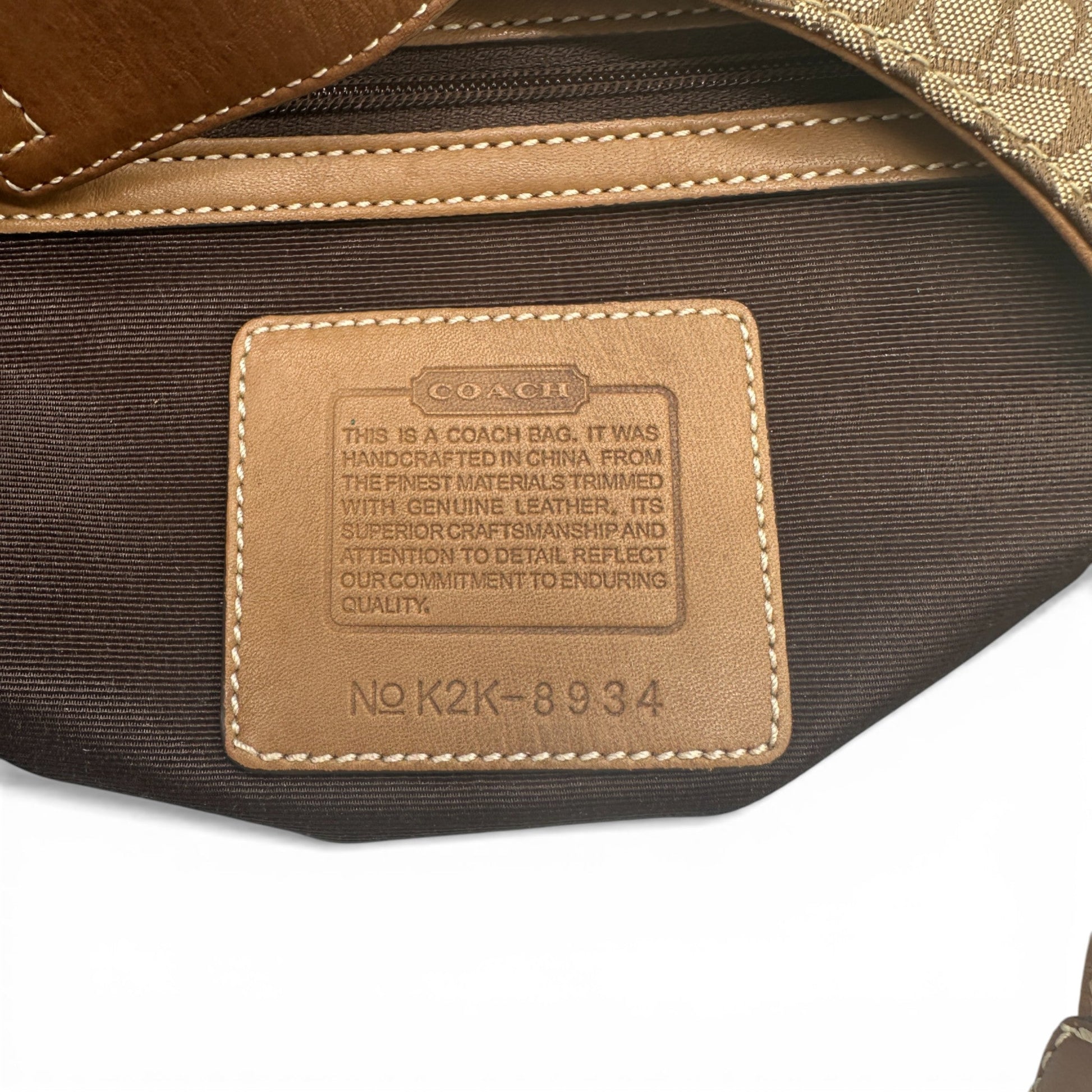 Vintage Coach 8934 Shoulder Bag - Thanks it's Vintage