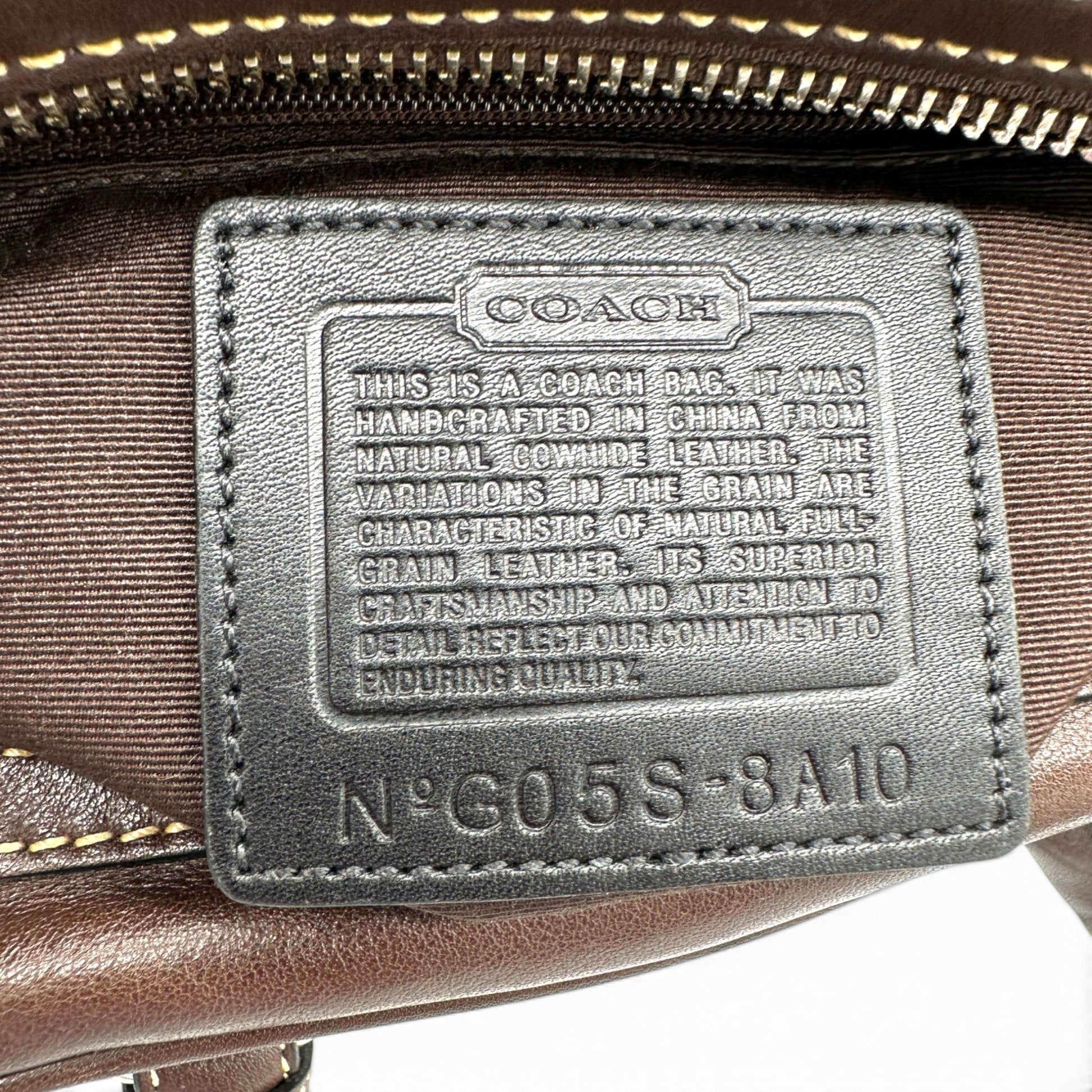 Vintage Coach 8A10 Soho Mini Boston Bag - Thanks it's Vintage