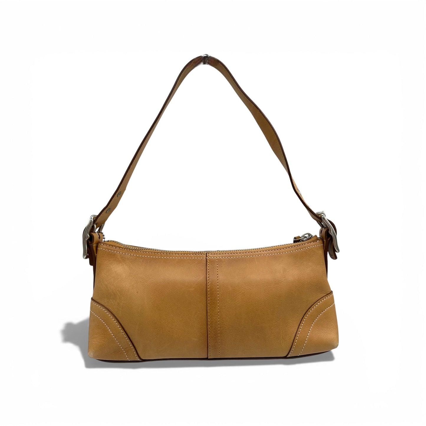 Vintage Coach 8A64 Leather Baguette Shoulder Bag - Thanks it's Vintage