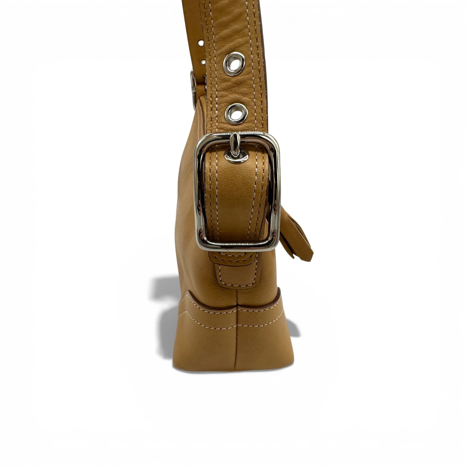 Vintage Coach 8A64 Leather Baguette Shoulder Bag - Thanks it's Vintage