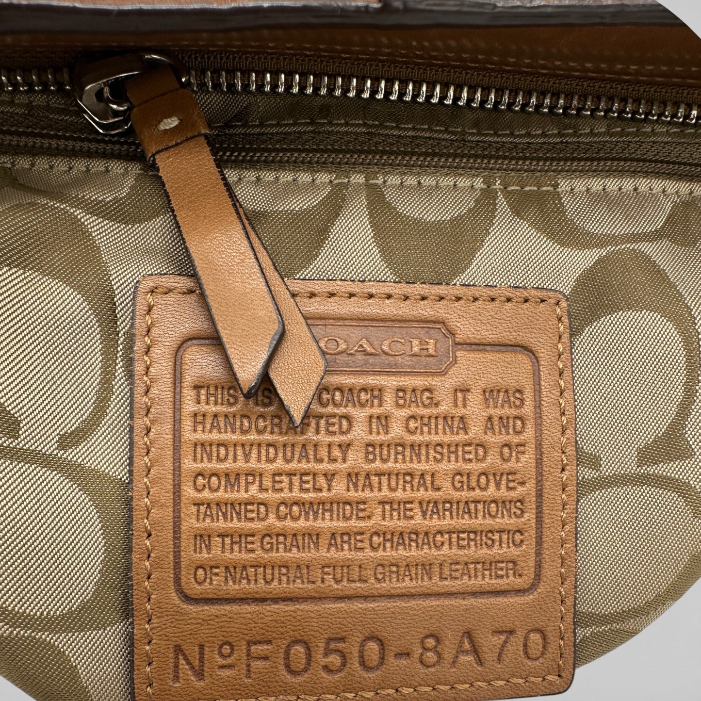 Vintage Coach 8A70 Hampton Clip Tote Handbag - Thanks it's Vintage