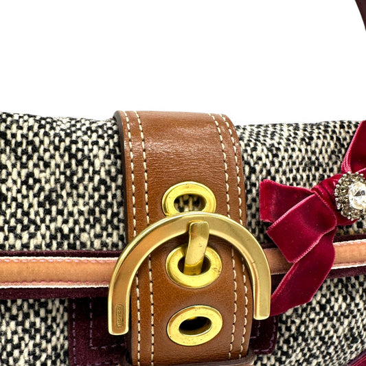 Vintage Coach 8F01 Soho Tweed Shoulder Bag - Thanks it's Vintage