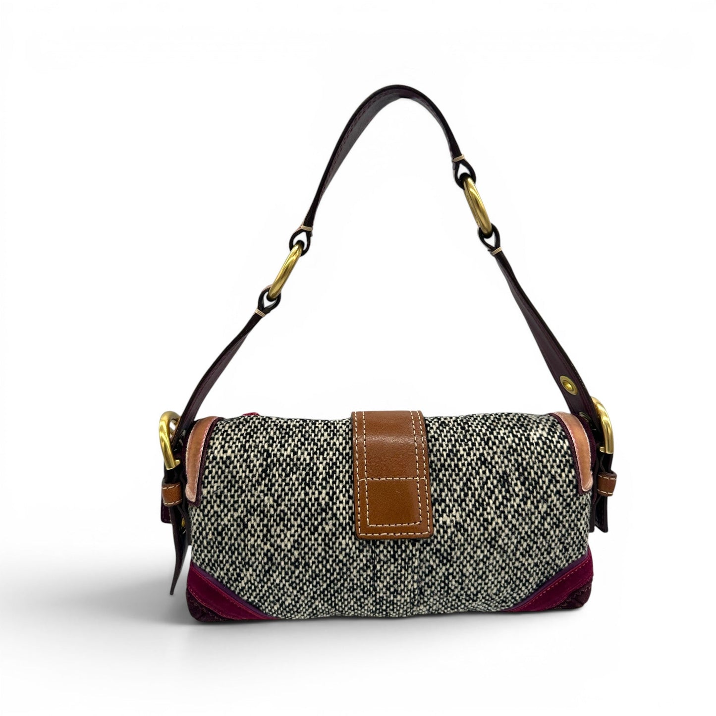 Vintage Coach 8F01 Soho Tweed Shoulder Bag - Thanks it's Vintage