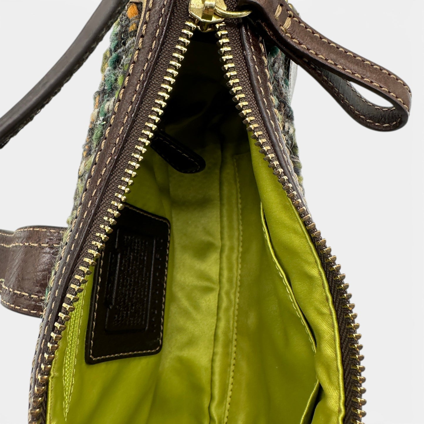 Vintage Coach 8F15 Soho Tweed Shoulder Bag - Thanks it's Vintage