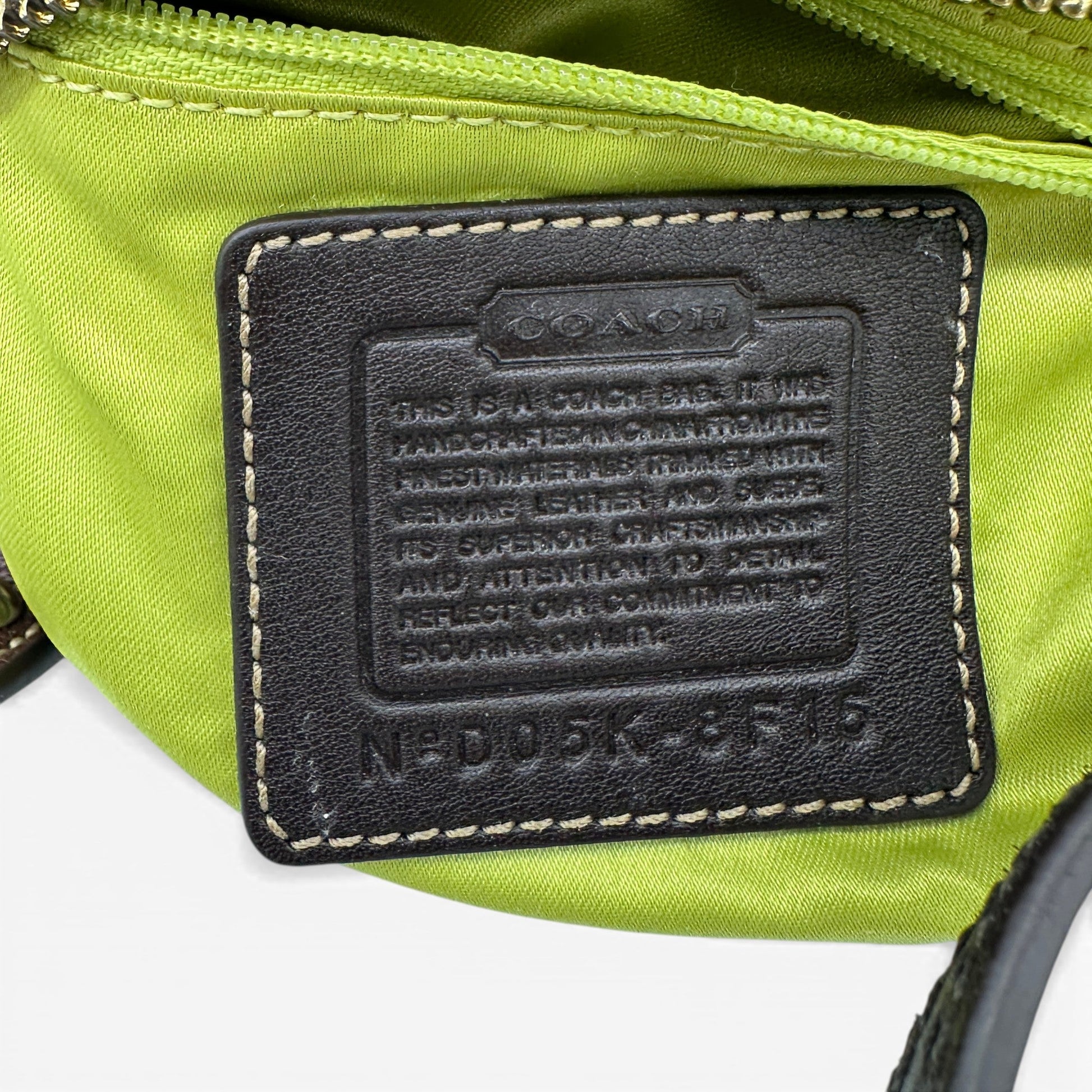 Vintage Coach 8F15 Soho Tweed Shoulder Bag - Thanks it's Vintage