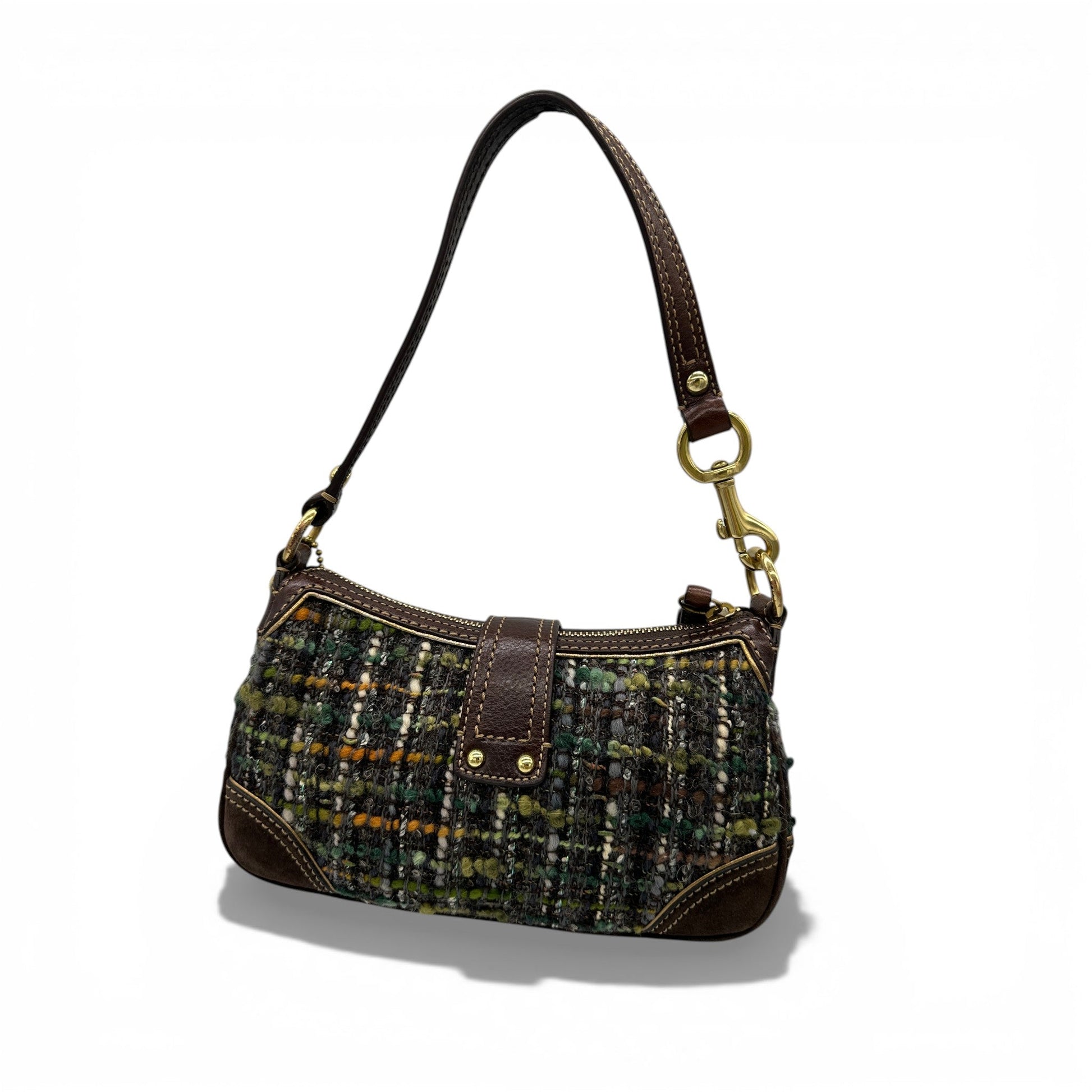 Vintage Coach 8F15 Soho Tweed Shoulder Bag - Thanks it's Vintage