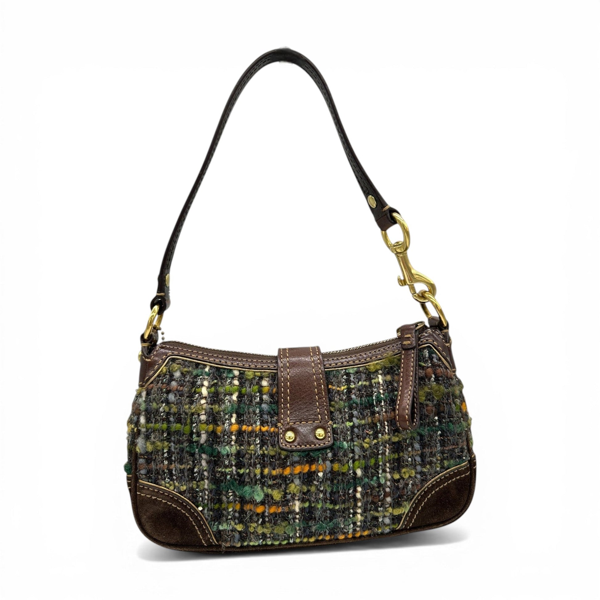 Vintage Coach 8F15 Soho Tweed Shoulder Bag - Thanks it's Vintage