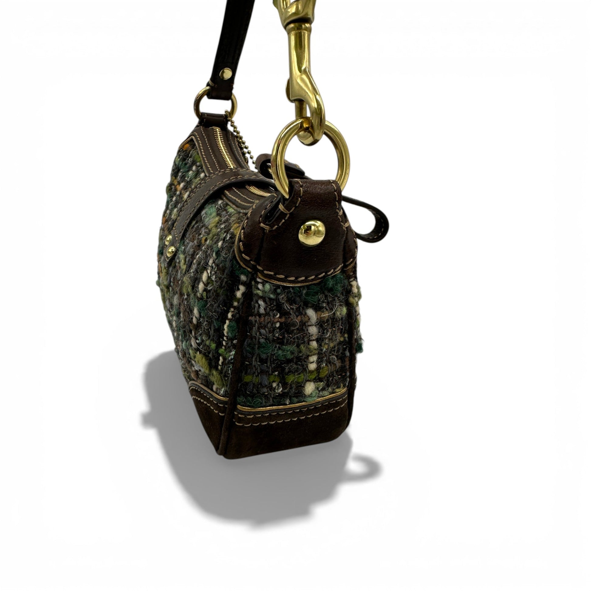 Vintage Coach 8F15 Soho Tweed Shoulder Bag - Thanks it's Vintage