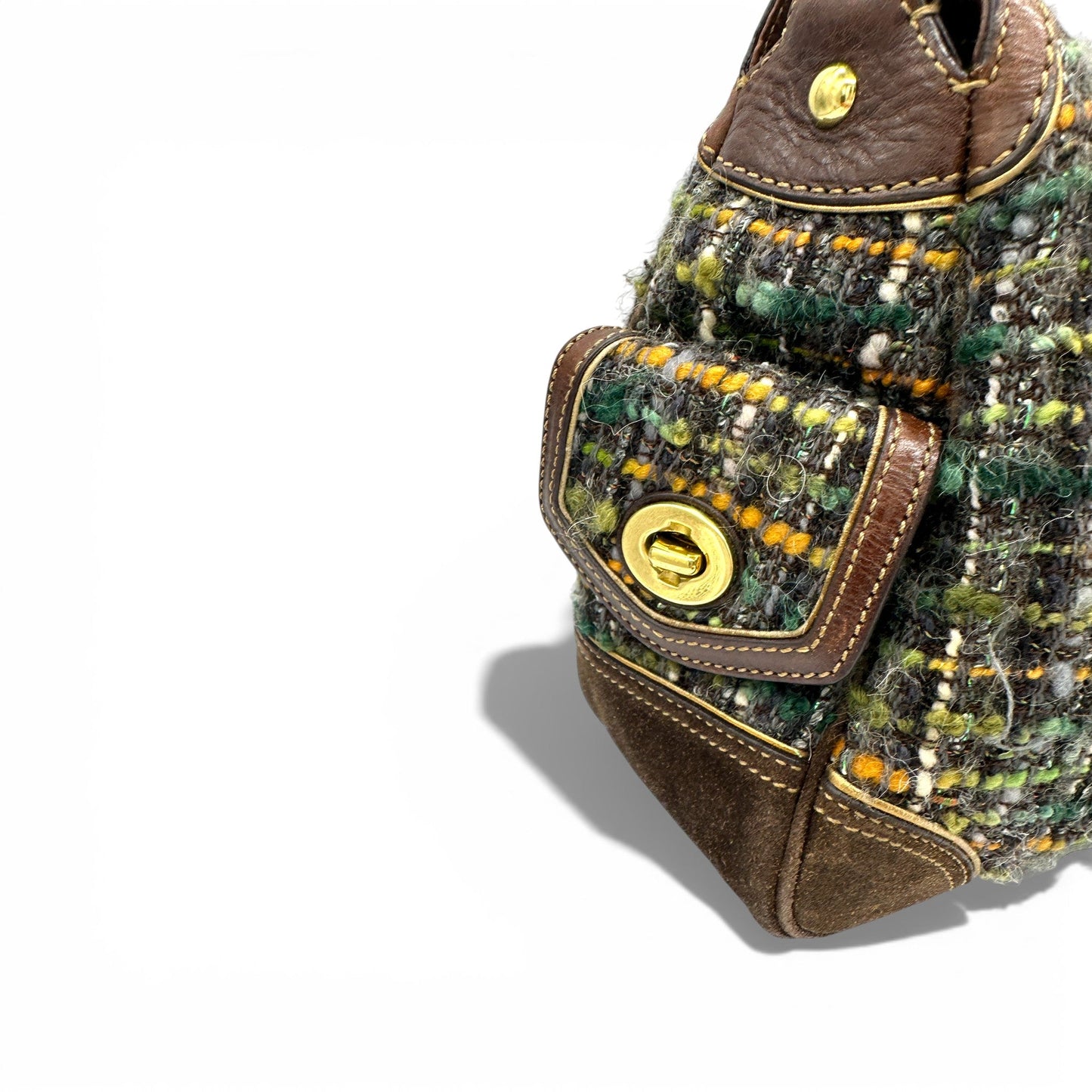 Vintage Coach 8F16 Legacy Tweed Shoulder Bag - Thanks it's Vintage