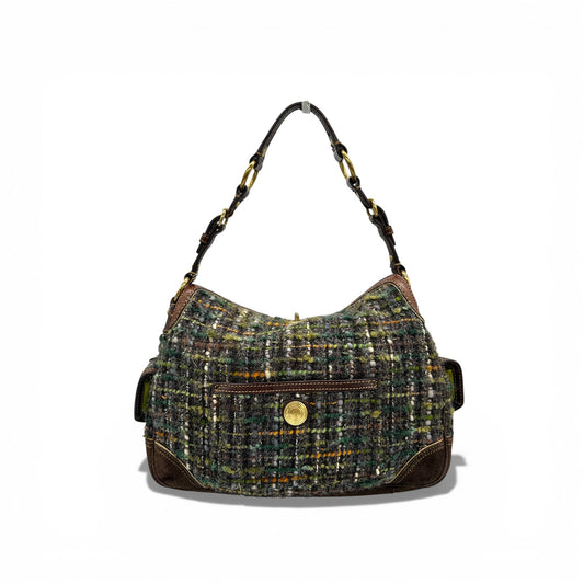 Vintage Coach 8F16 Legacy Tweed Shoulder Bag - Thanks it's Vintage