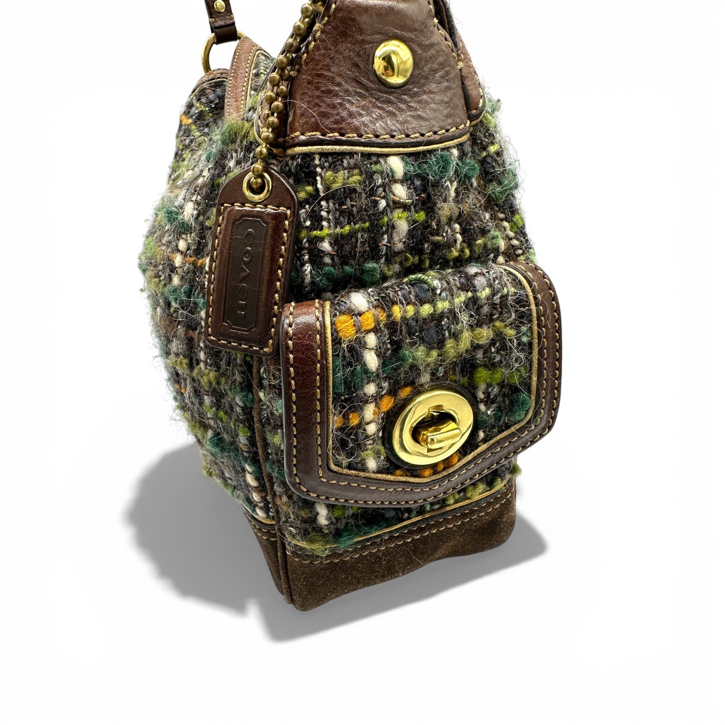 Vintage Coach 8F16 Legacy Tweed Shoulder Bag - Thanks it's Vintage