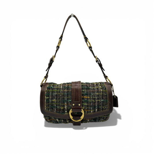 Vintage Coach 8F18 Soho Tweed Shoulder Bag - Thanks it's Vintage