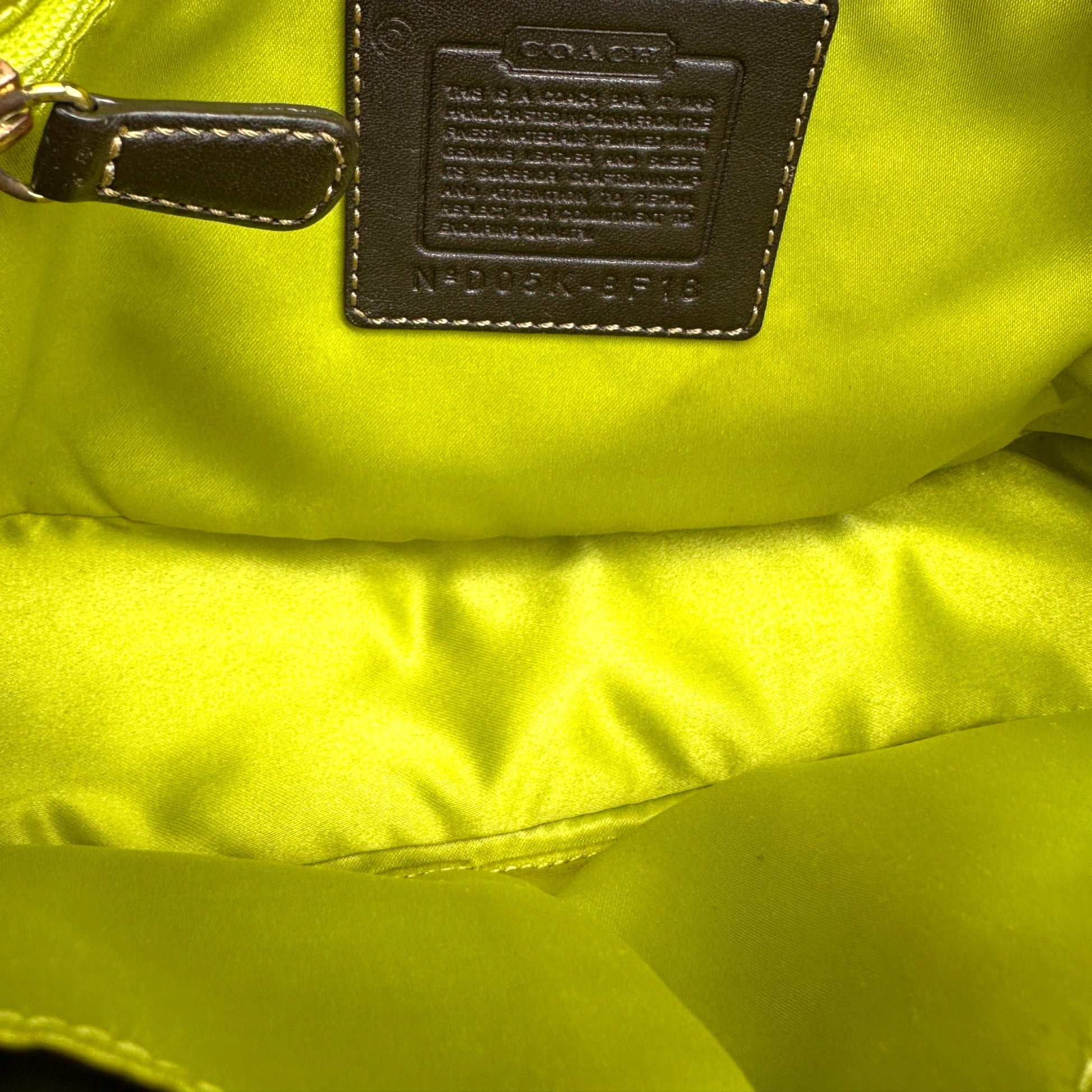 Vintage Coach 8F18 Soho Tweed Shoulder Bag - Thanks it's Vintage