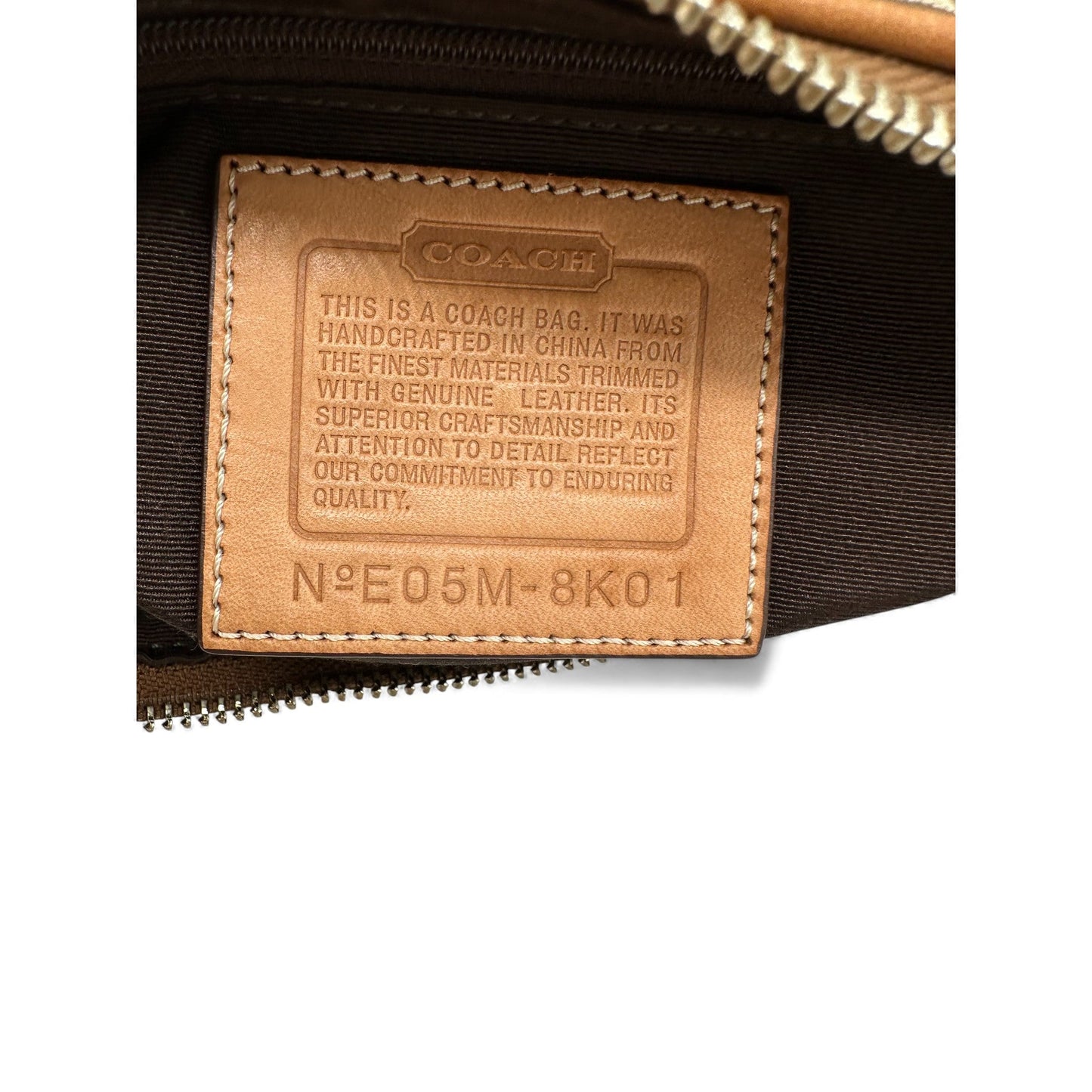 Vintage Coach 8K01 Baguette Shoulder Bag - Thanks it's Vintage