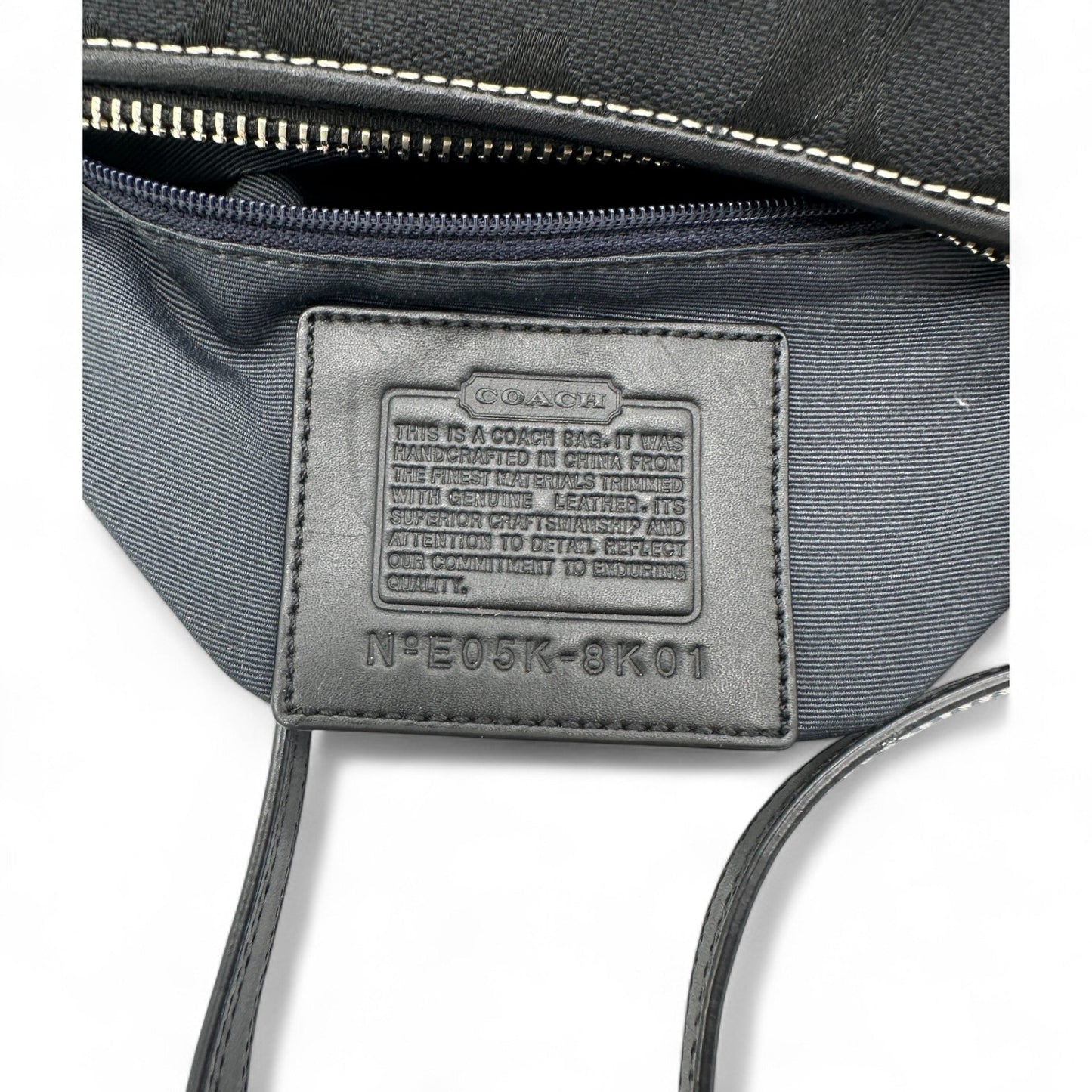 Vintage Coach 8K01 East West Baguette Shoulder Bag - Thanks it's Vintage