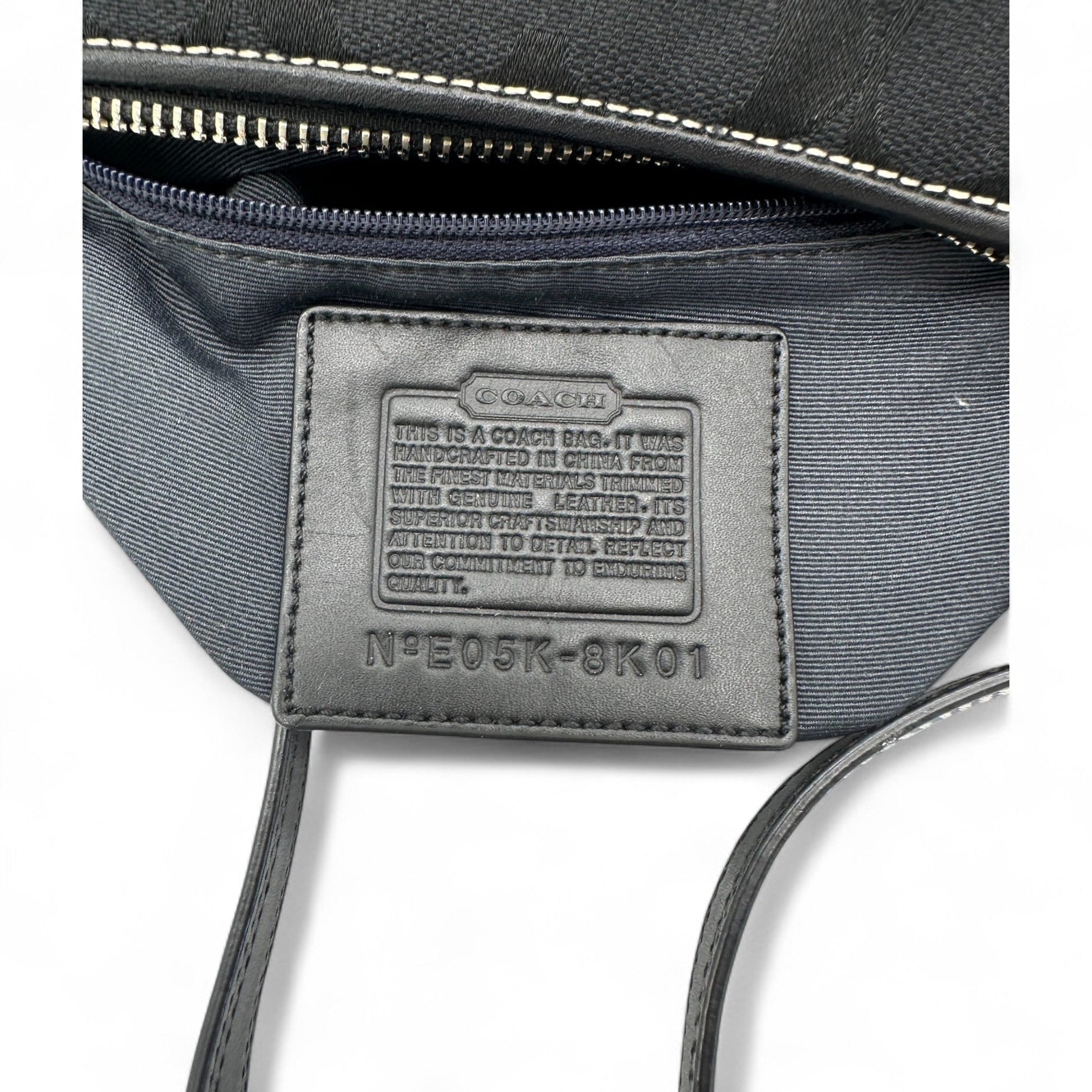 Vintage Coach 8K01 East West Baguette Shoulder Bag - Thanks it's Vintage