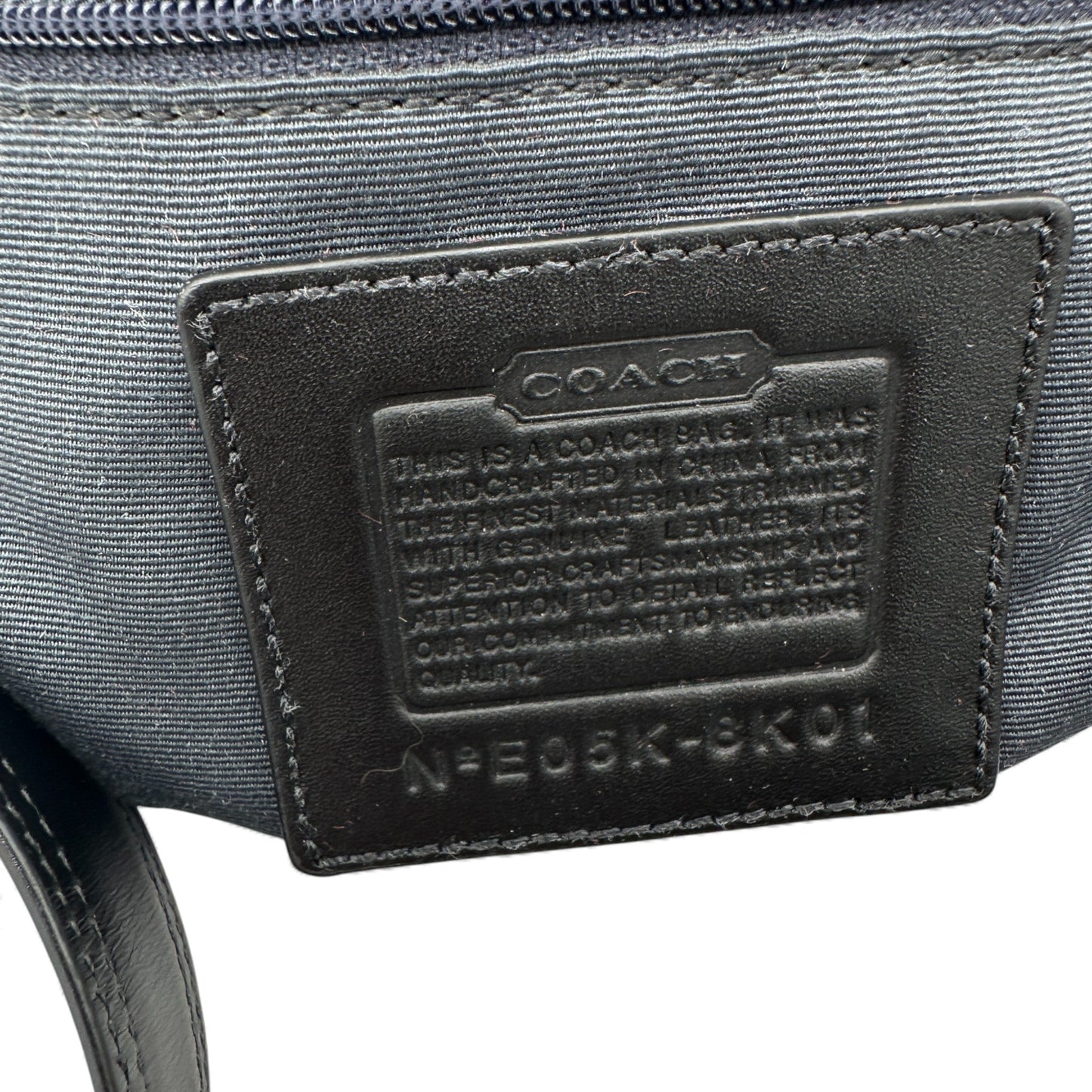 Vintage Coach 8K01 East West Baguette Shoulder Bag - Thanks it's Vintage