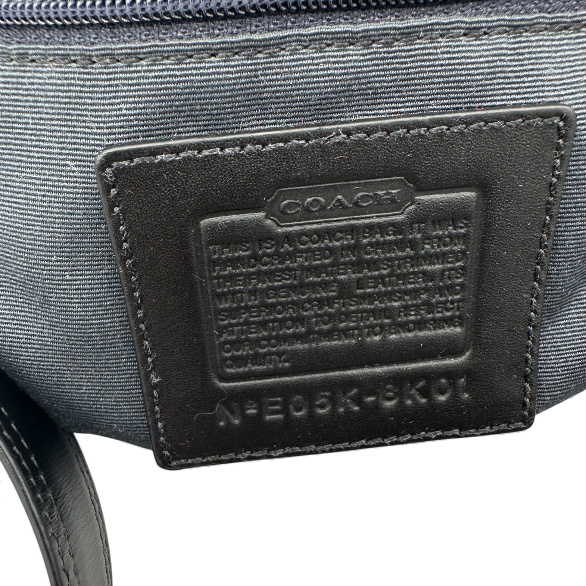 Vintage Coach 8K01 East West Baguette Shoulder Bag - Thanks it's Vintage