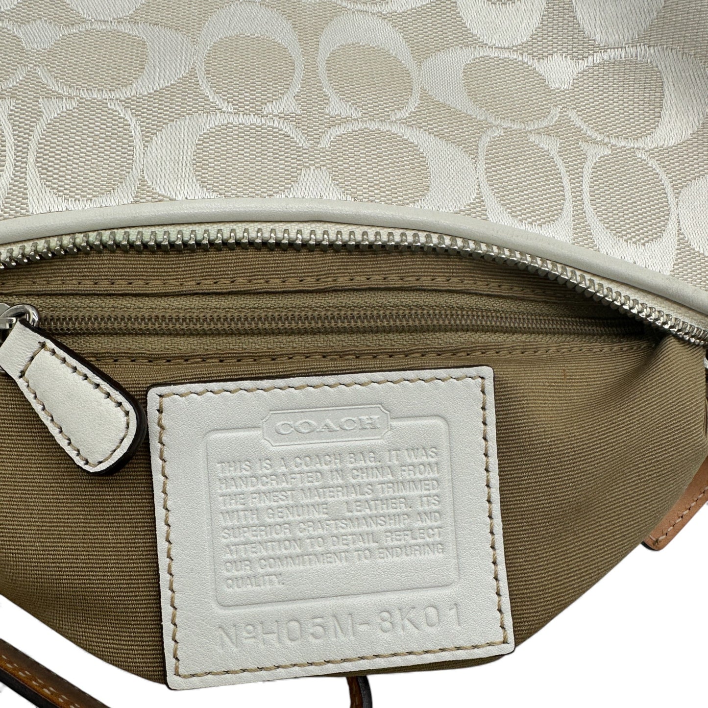 Vintage Coach 8K01 East West Baguette Shoulder Bag - Thanks it's Vintage