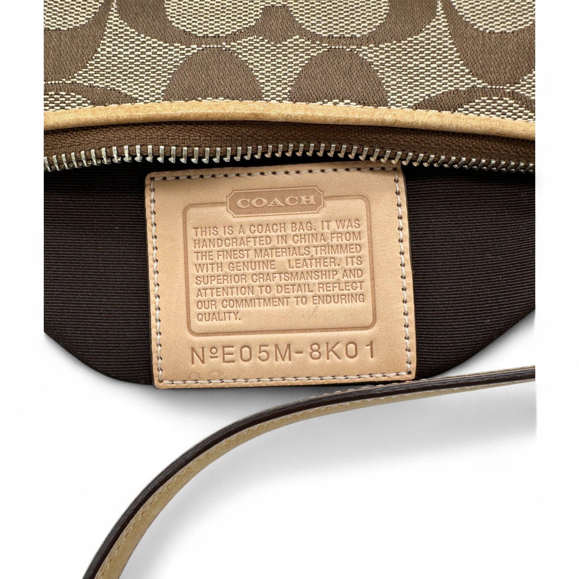 Vintage Coach 8K01 East West Baguette Shoulder Bag - Thanks it's Vintage