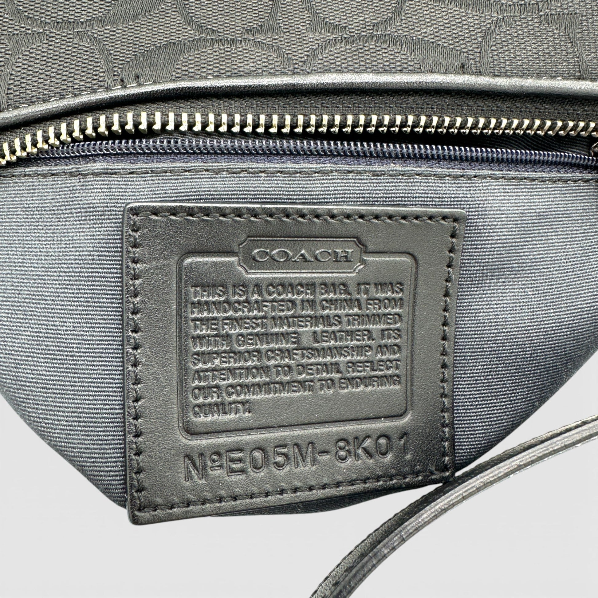 Vintage Coach 8K01 East West Baguette Shoulder Bag - Thanks it's Vintage