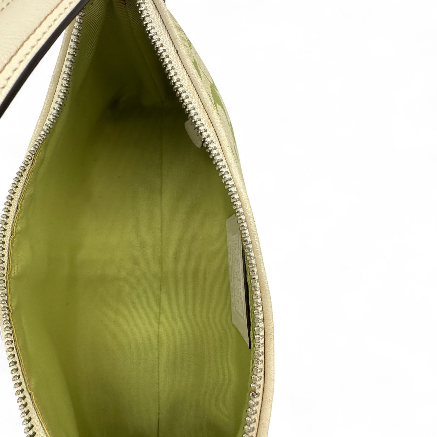 Vintage Coach 8K01 Green East West Baguette Shoulder Bag - Thanks it's Vintage