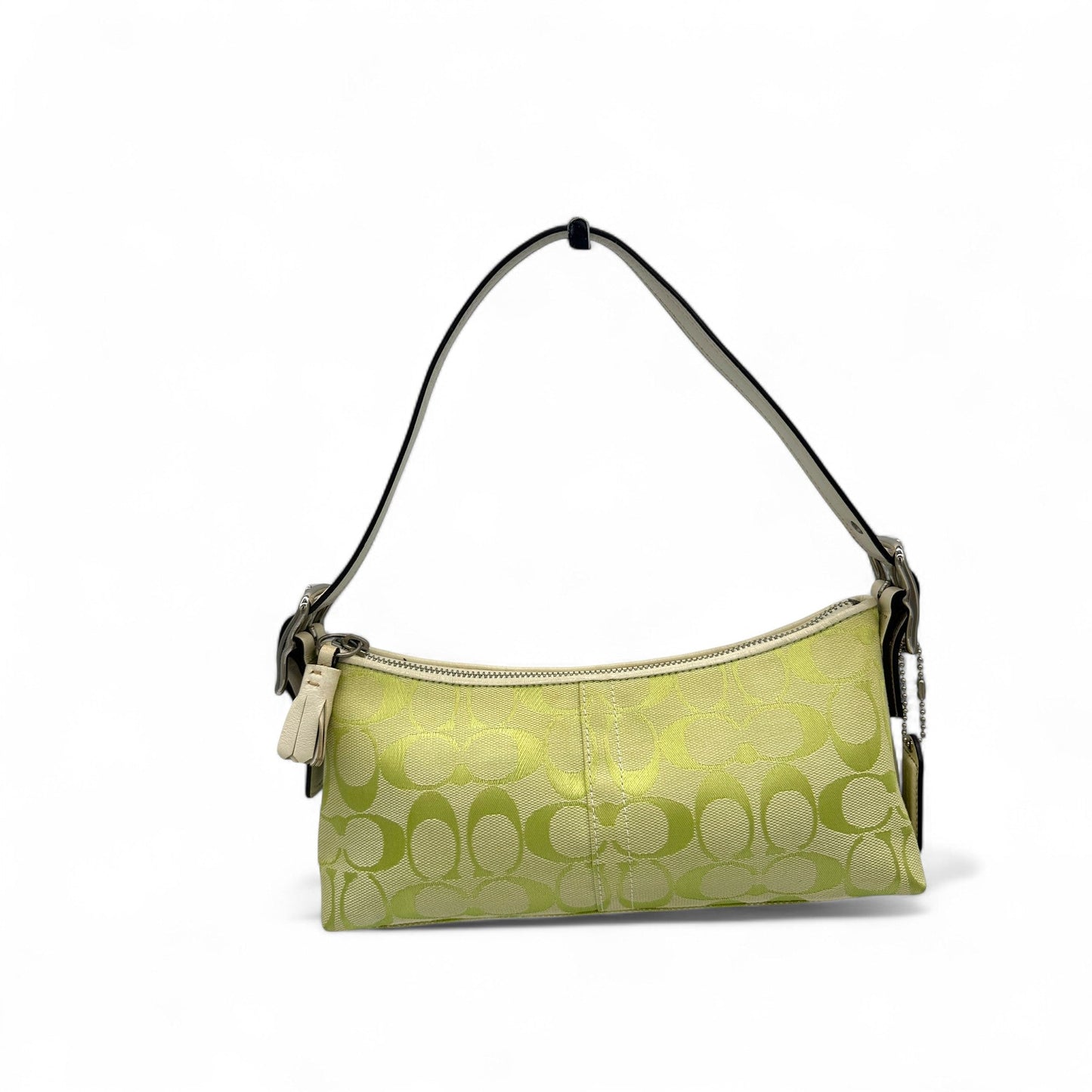 Vintage Coach 8K01 Green East West Baguette Shoulder Bag - Thanks it's Vintage