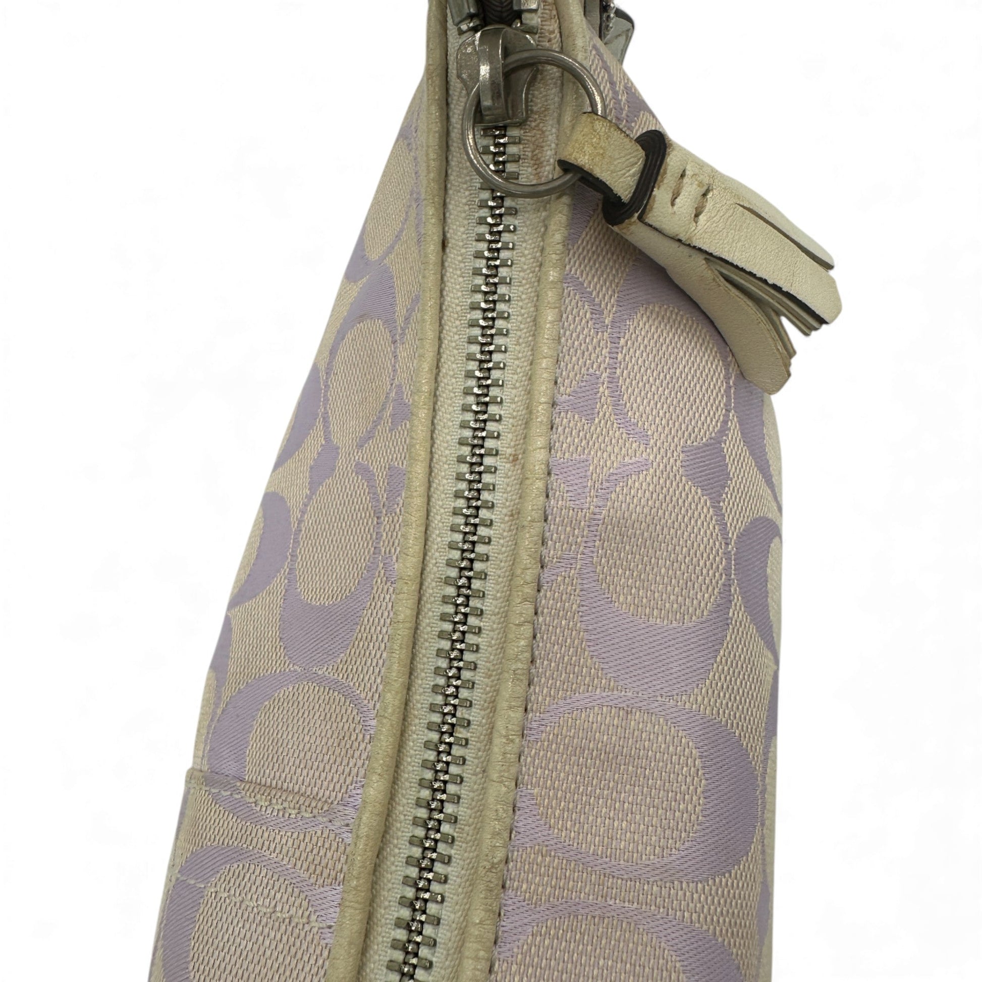 Vintage Coach 8K01 Lilac East West Baguette Shoulder Bag - Thanks it's Vintage