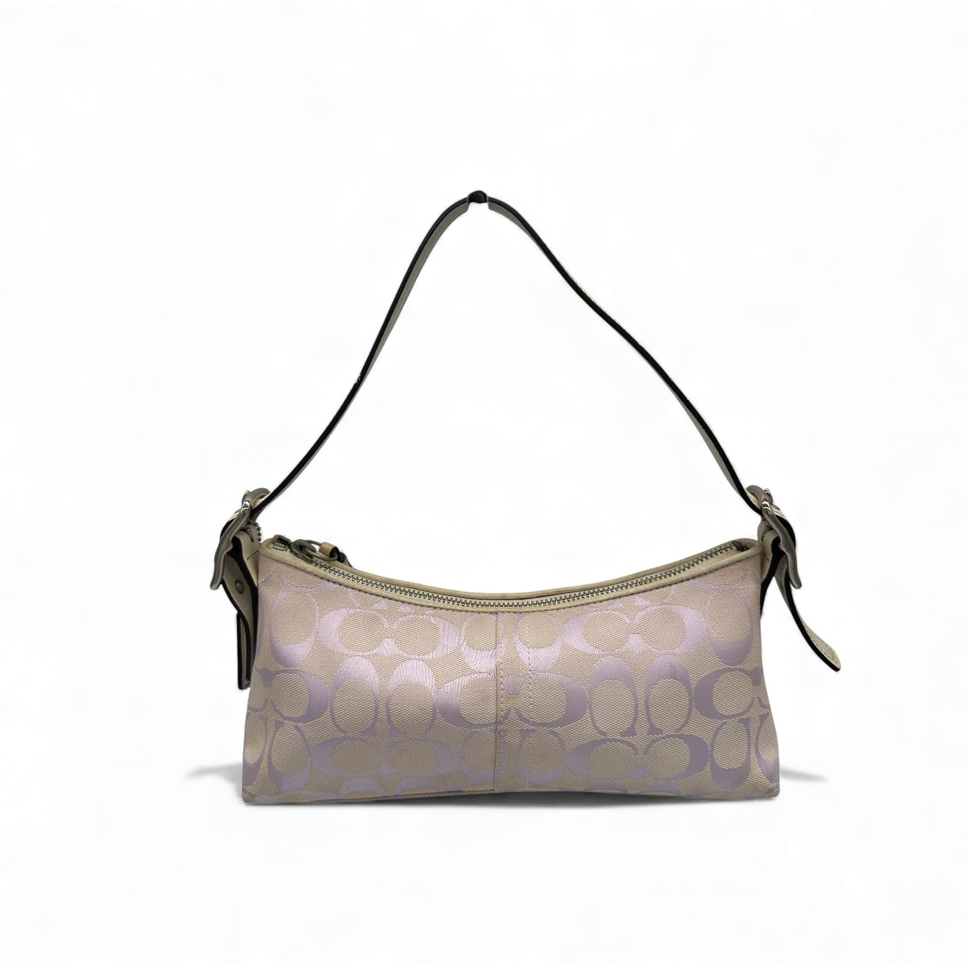 Vintage Coach 8K01 Lilac East West Baguette Shoulder Bag - Thanks it's Vintage